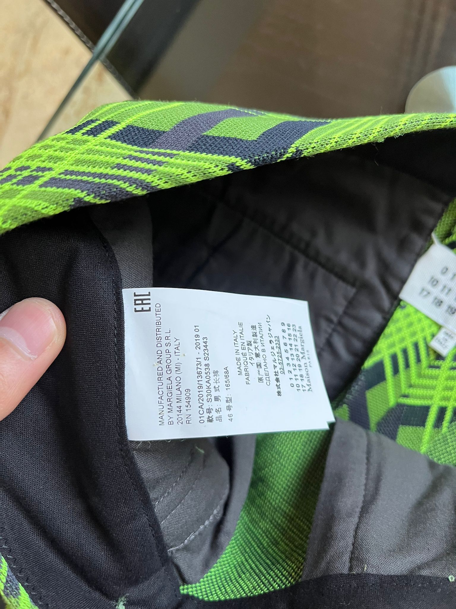 Maison Margiela Casual Pants in Green & Black Size US 30 / EU 46 - 15 Thumbnail
