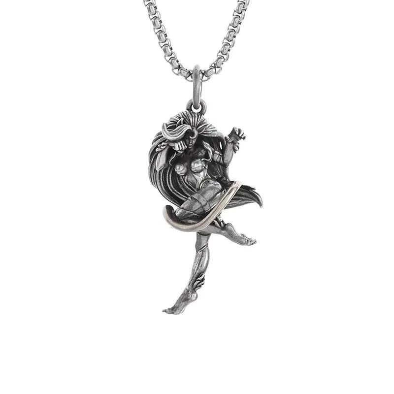 Jewelry Seductive Girl Pendant Necklaces Size ONE SIZE - 3 Thumbnail