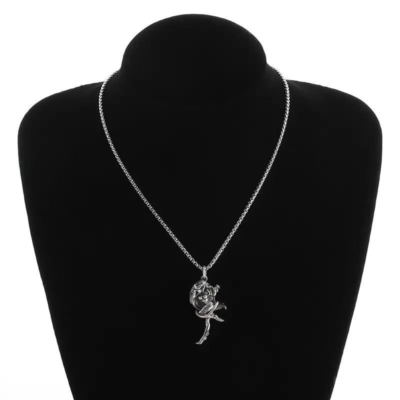 Jewelry Seductive Girl Pendant Necklaces Size ONE SIZE - 4 Thumbnail