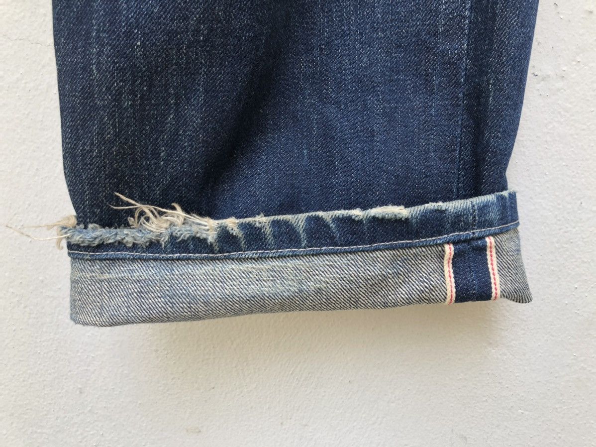 Jean Paul Gaultier × Vintage Vintage Gaultier Jeans Rips Mud Denim Dirty Selvedge Jeans Size US 29 - 21 Thumbnail