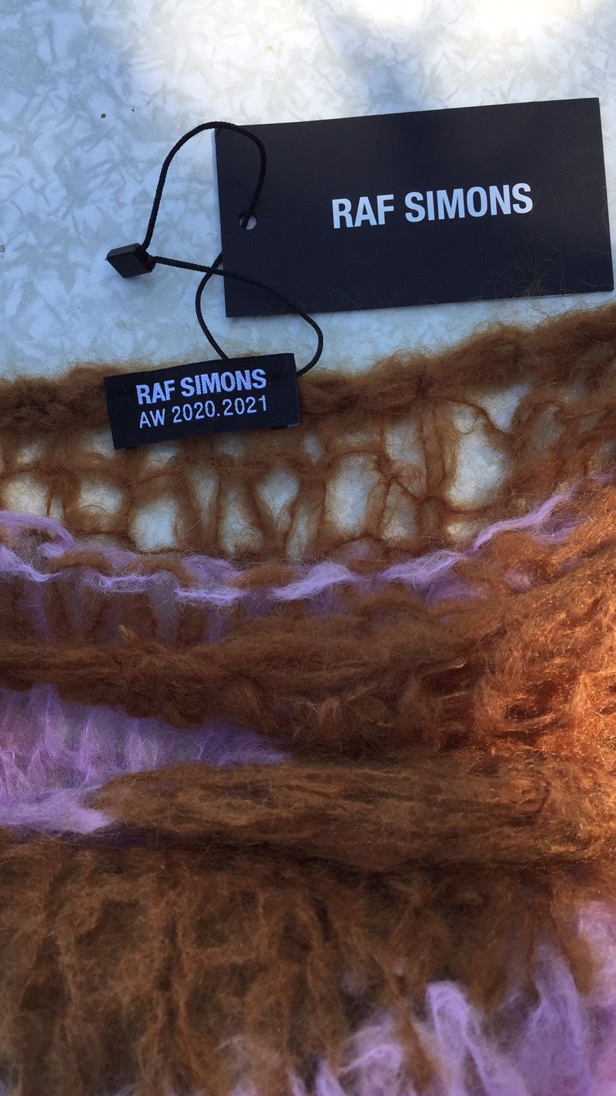 Raf Simons Raf Simons Mohair Stripe Punk Sweater Size US XS / EU 42 / 0 - 5 Thumbnail