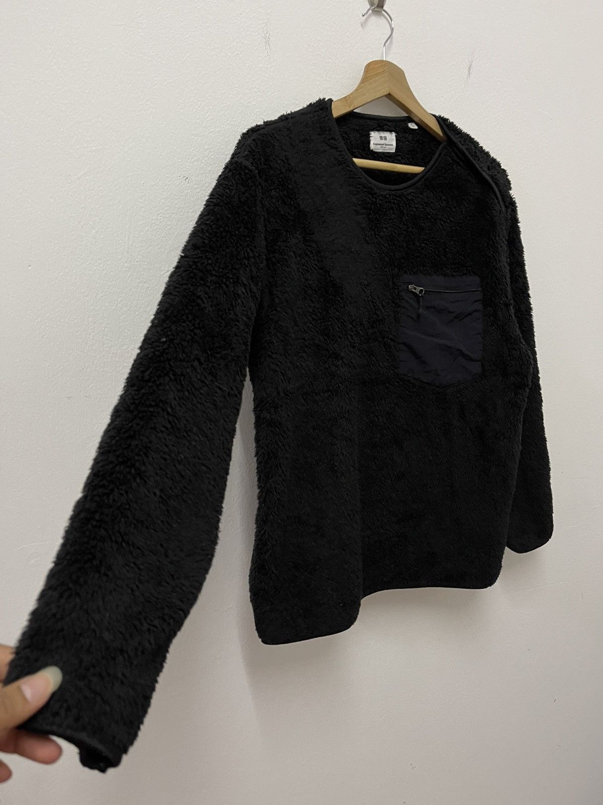Engineered Garments × Uniqlo × Vintage Vintage Engineered Garments Single Pocket Fleece Sweatshirt Size US M / EU 48-50 / 2 - 2 Thumbnail