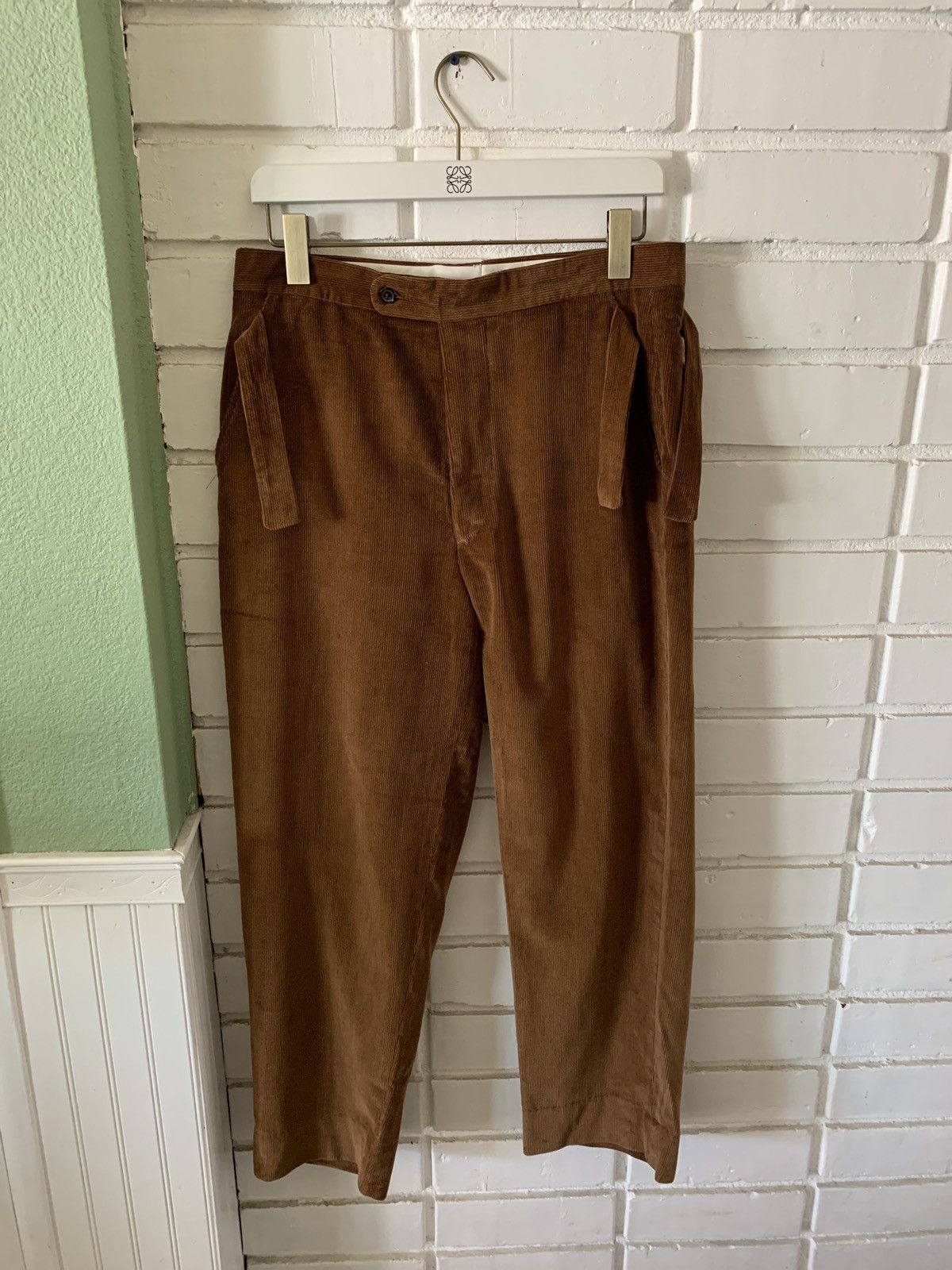 Bode BODE Corduroy Side Tie Trousers (sz 34) Size US 34 / EU 50 - 1 Thumbnail