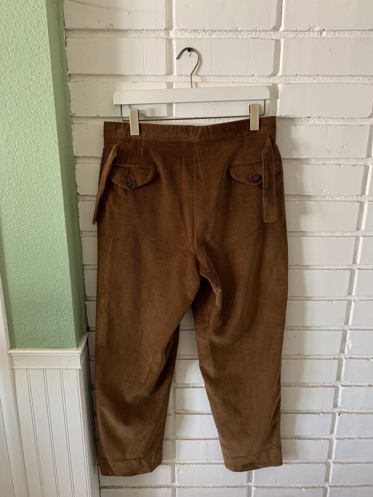 Bode BODE Corduroy Side Tie Trousers (sz 34) Size US 34 / EU 50 - 2 Thumbnail