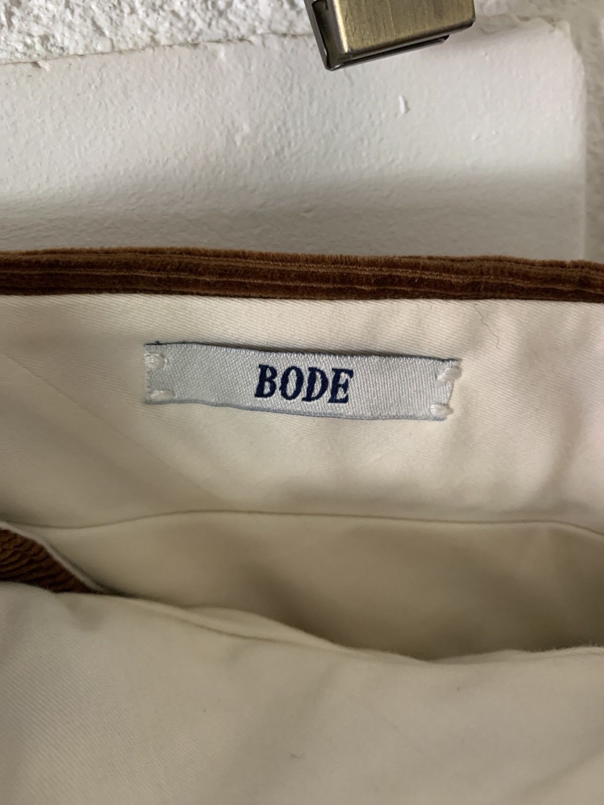 Bode BODE Corduroy Side Tie Trousers (sz 34) Size US 34 / EU 50 - 3 Thumbnail