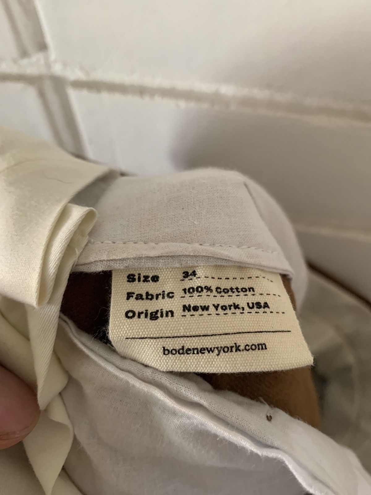 Bode BODE Corduroy Side Tie Trousers (sz 34) Size US 34 / EU 50 - 4 Thumbnail