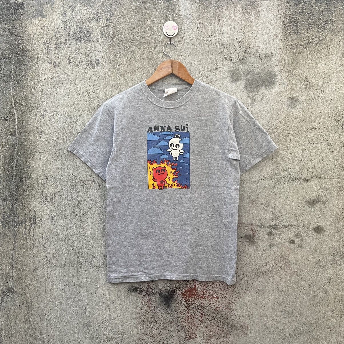 If Six Was Nine Vintage 90s Anna sui tshirt Size US S / EU 44-46 / 1 - 1 Thumbnail