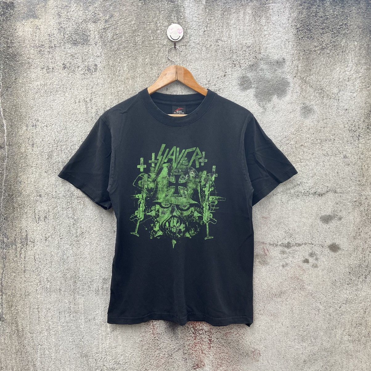 Band Tees Vintage slayer tshirt distressed Size US M / EU 48-50 / 2 - 1 Thumbnail