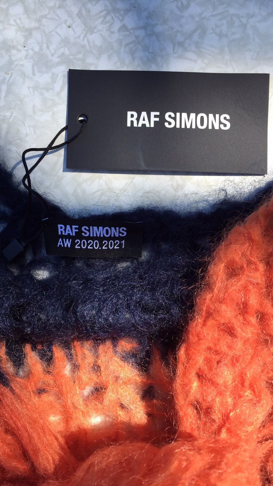 Raf Simons Raf Simons Mohair Stripe Punk Sweater Size US S / EU 44-46 / 1 - 3 Thumbnail