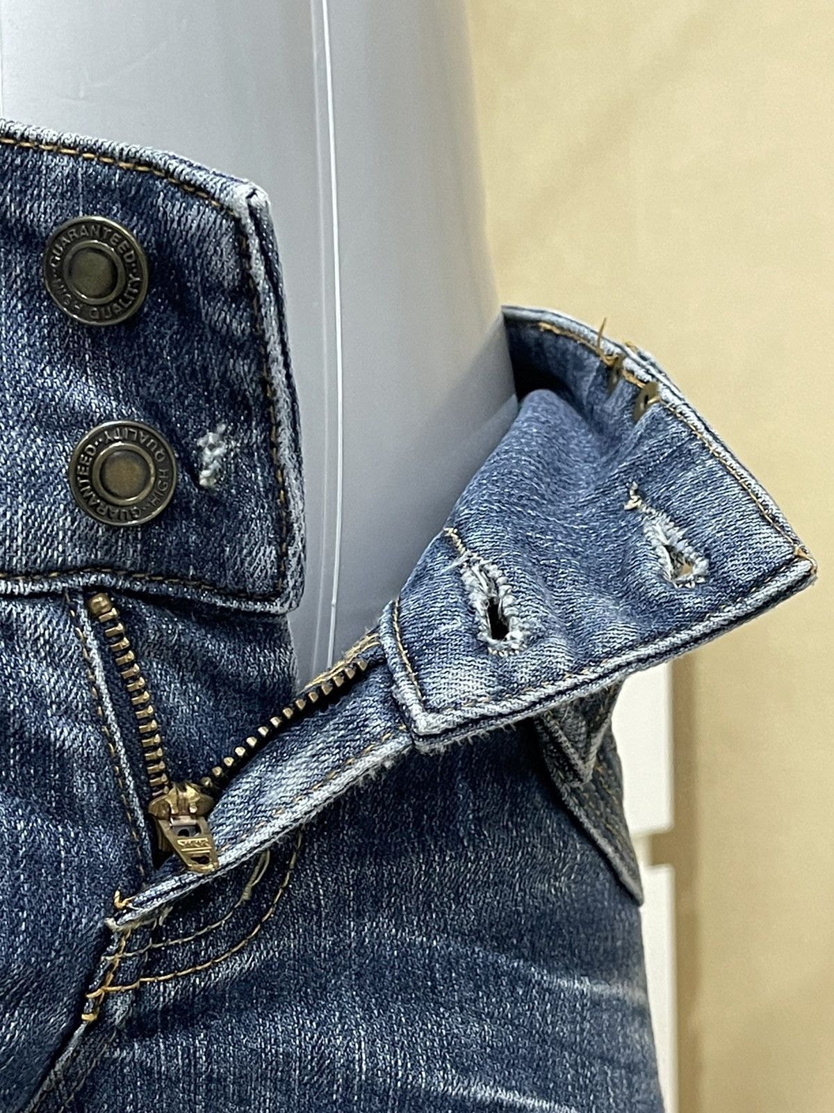 Japanese Brand × Vintage Vintage AFT Jeans Happy Love Indigo Size US 27 - 11 Thumbnail