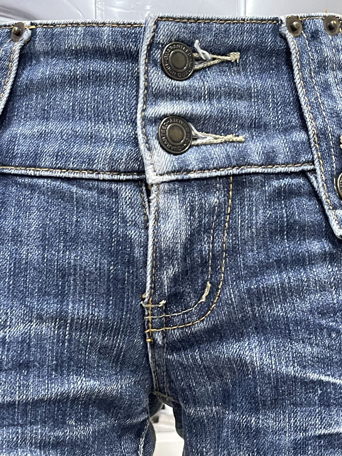 Japanese Brand × Vintage Vintage AFT Jeans Happy Love Indigo Size US 27 - 6 Thumbnail