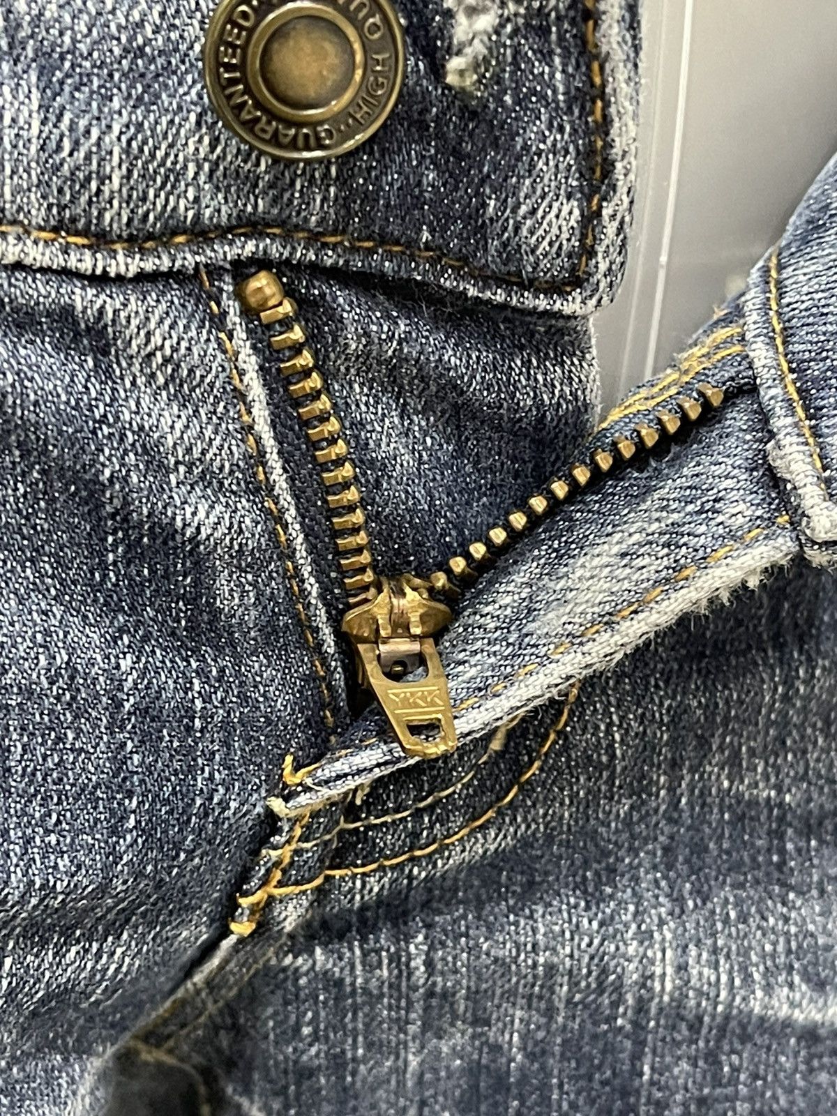 Japanese Brand × Vintage Vintage AFT Jeans Happy Love Indigo Size US 27 - 10 Thumbnail