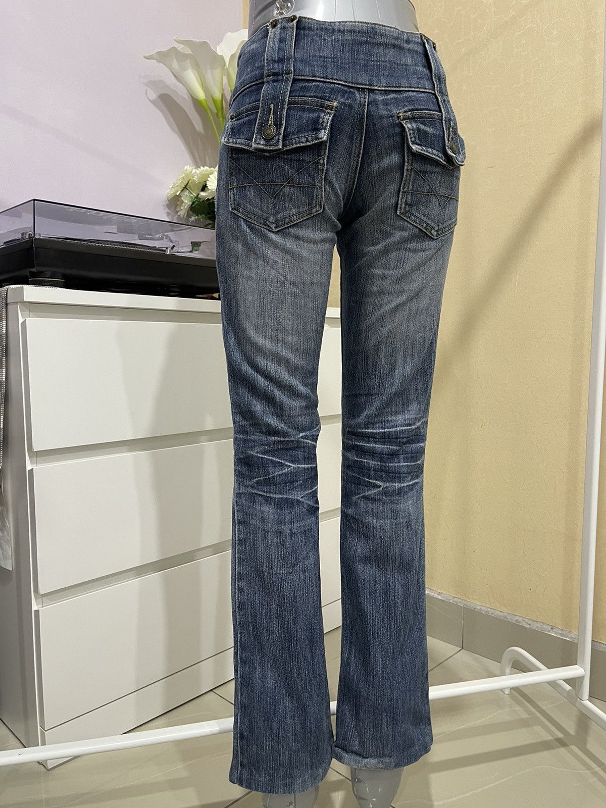 Japanese Brand × Vintage Vintage AFT Jeans Happy Love Indigo Size US 27 - 15 Thumbnail