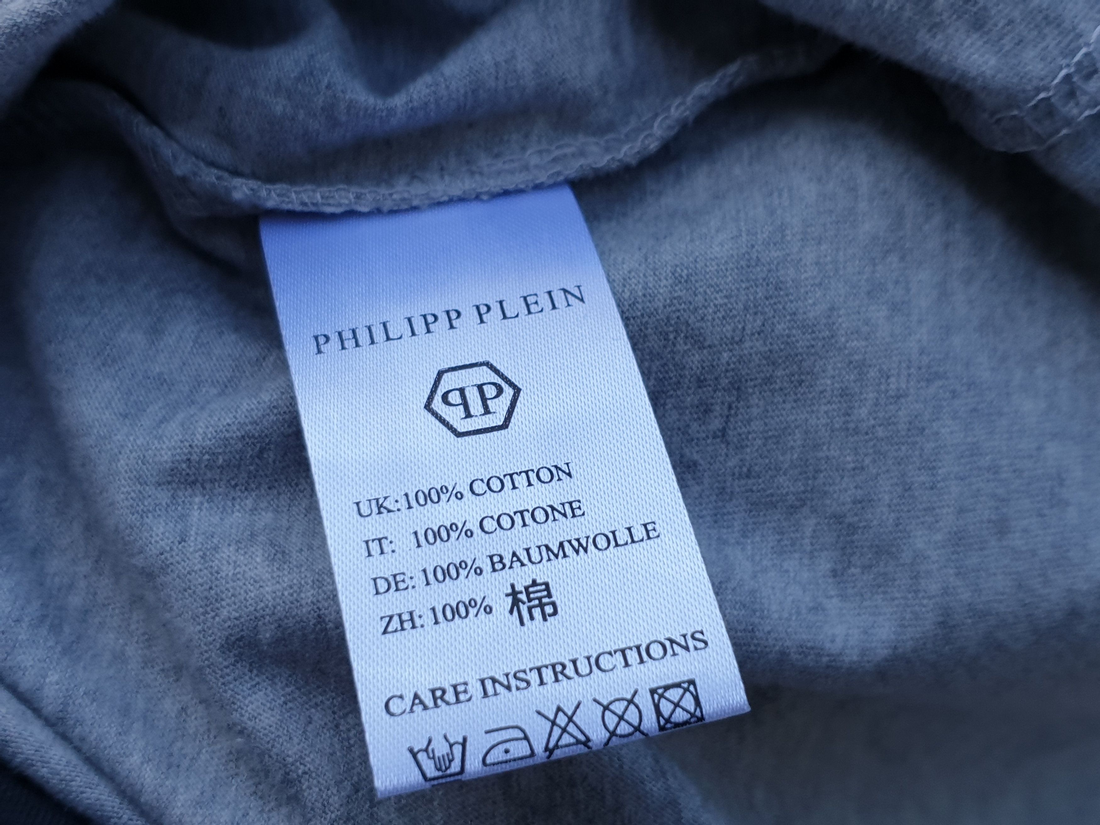 Philipp Plein Philipp Plein 'Squeeze It' Air Force Skull Slim Fit T-shirt Size US L / EU 52-54 / 3 - 14 Thumbnail