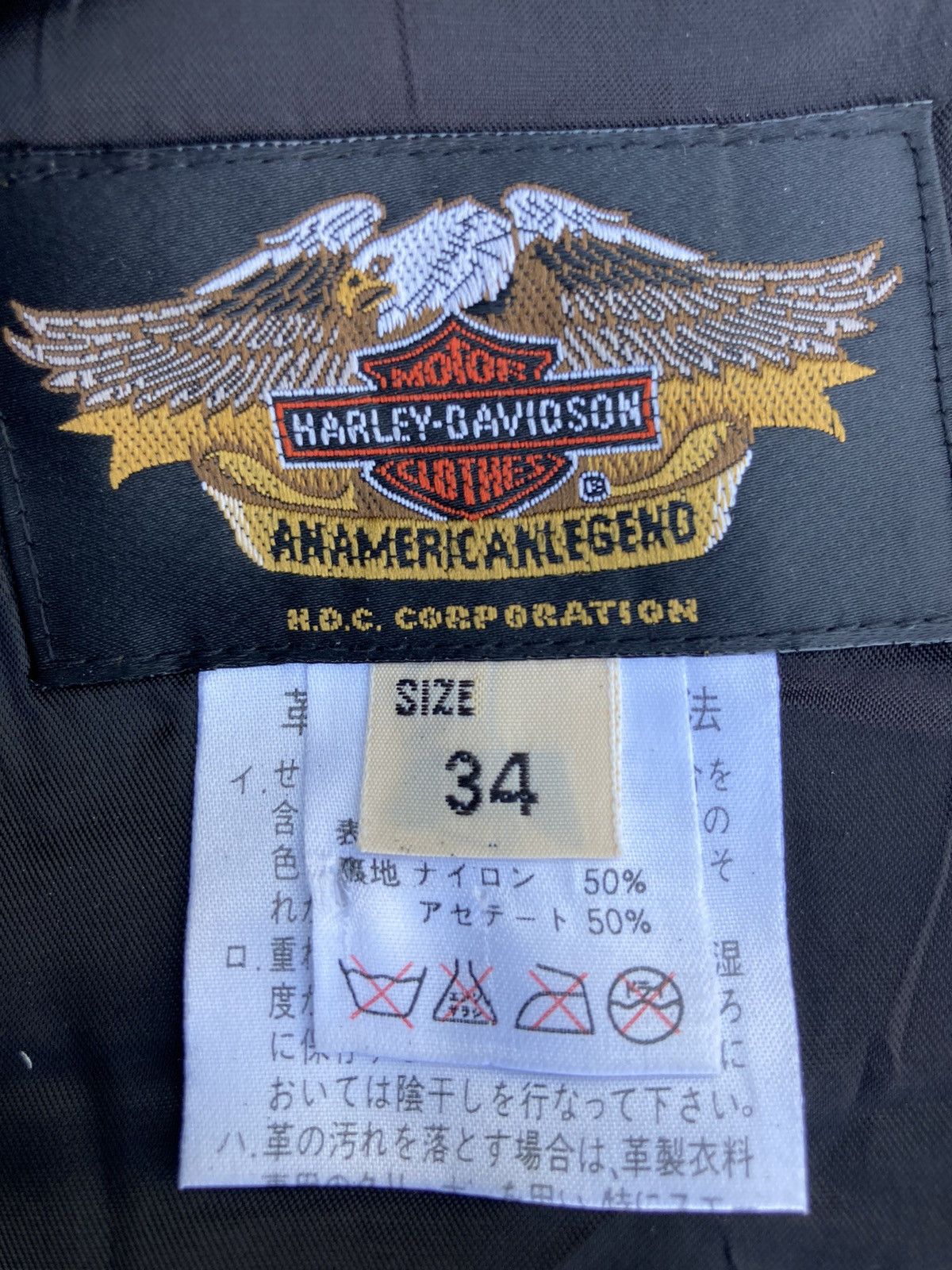 Harley Davidson Distressed Harley Davidson Leather Pants Size US 34 / EU 50 - 10 Thumbnail