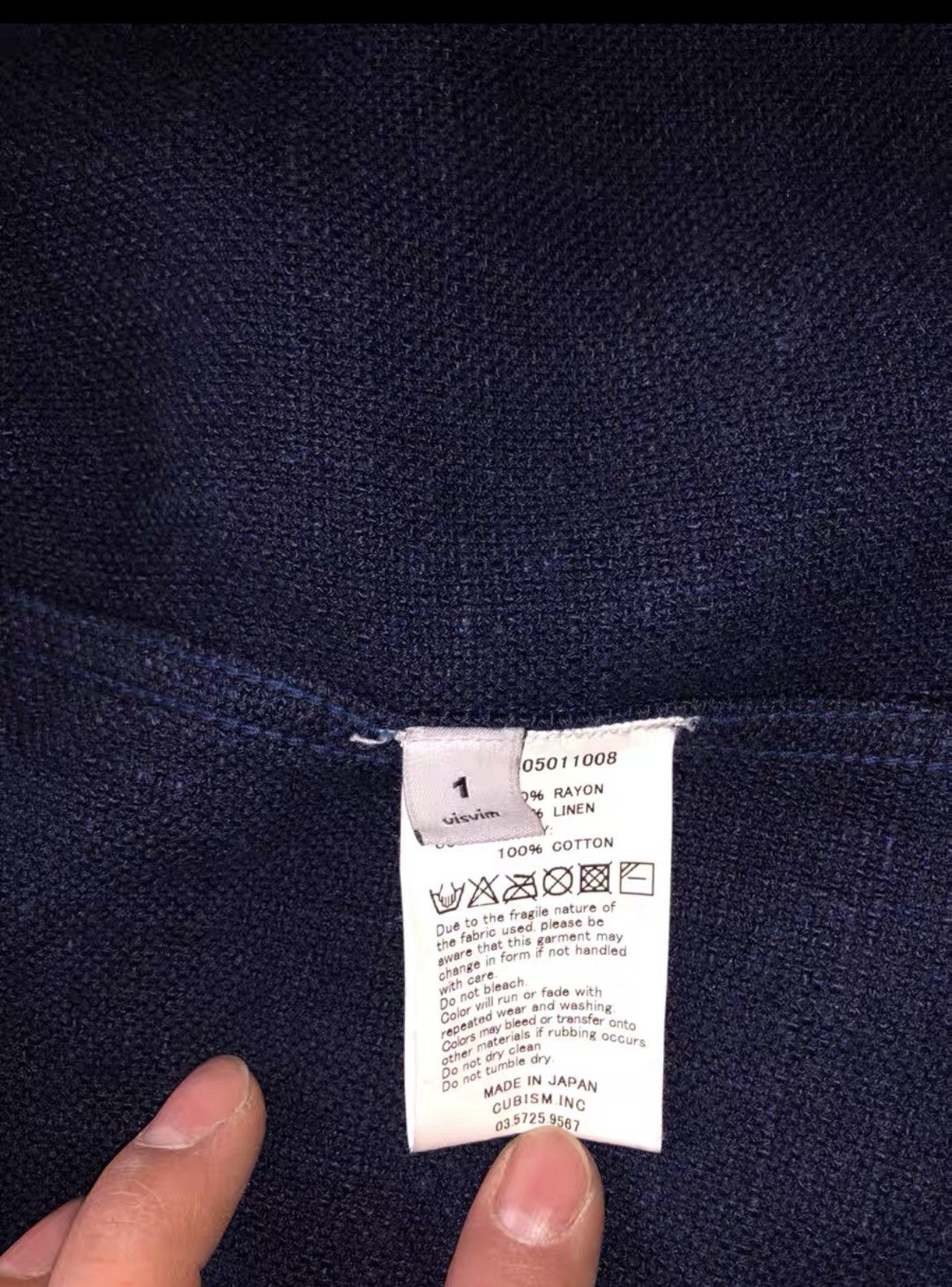 Visvim visvim lhamo blue dye Kimono Size US S / EU 44-46 / 1 - 4 Thumbnail