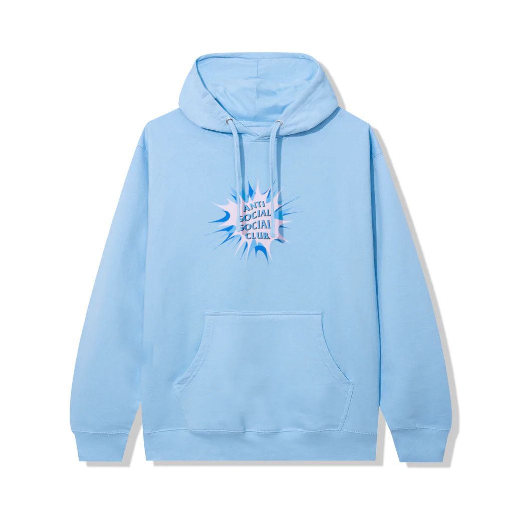 Anti Social Social Club DS FW22 ASSC Stunned Blue Hoody Hoodie BAPE KITH KAWS Vlone Size US M / EU 48-50 / 2 - 3 Thumbnail