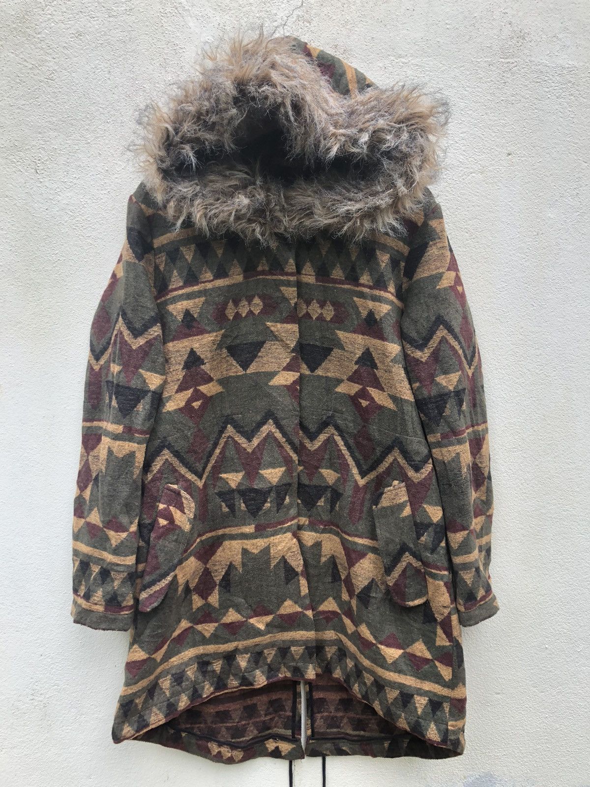 Japanese Brand ✅QUICK SALE🔥 Streetwear Aztec Parka Fish Tail Hoodies Size US M / EU 48-50 / 2 - 3 Thumbnail