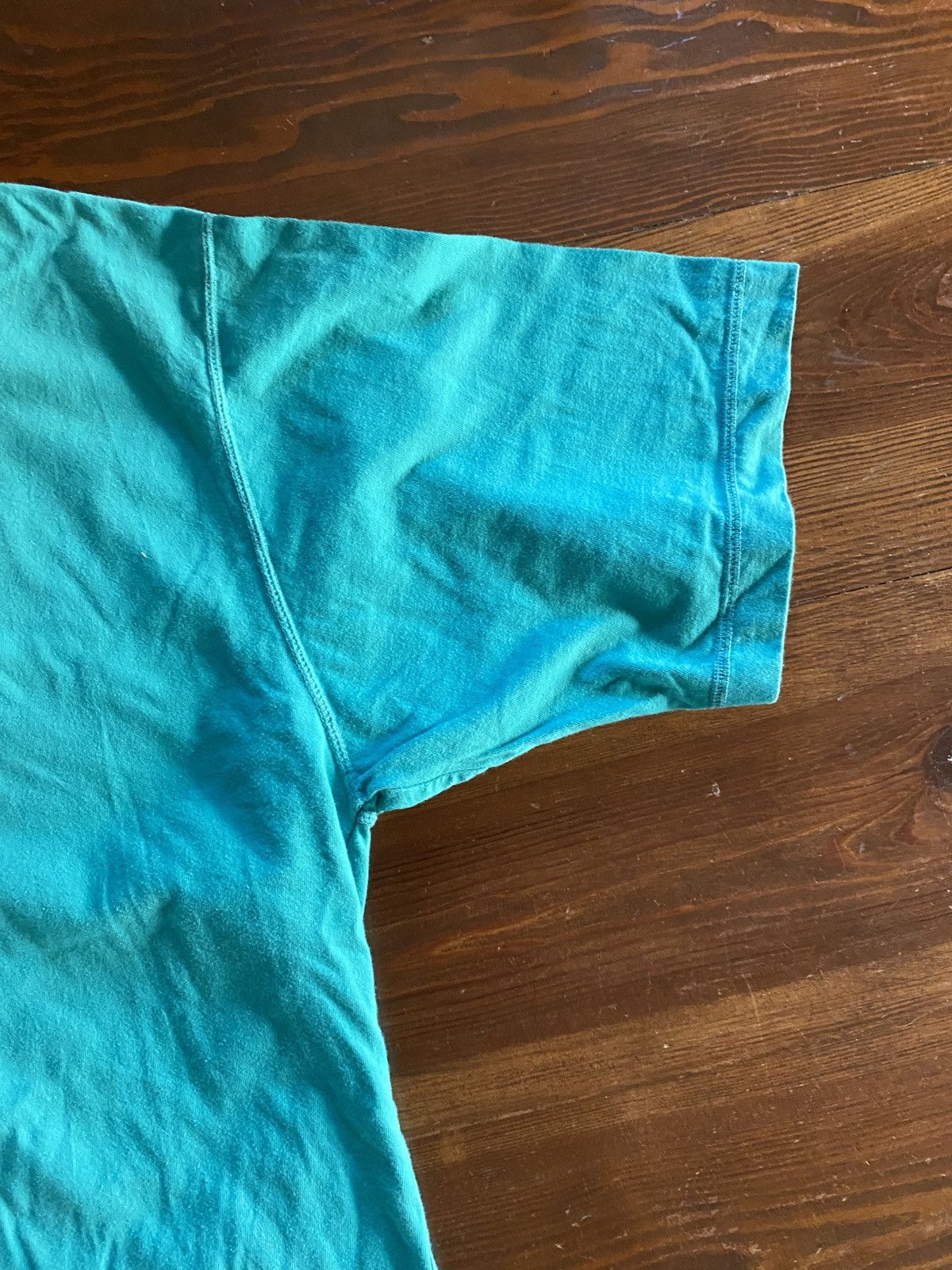 Levi's Vintage 90’s Levi’s Turquoise Henley Style Tee Size US L / EU 52-54 / 3 - 4 Thumbnail