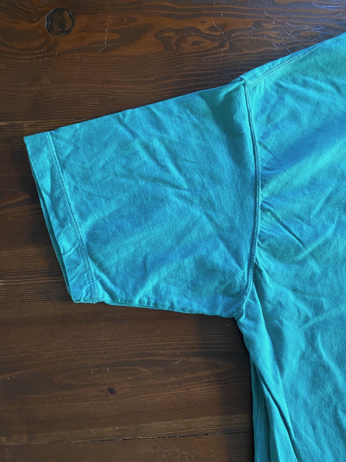 Levi's Vintage 90’s Levi’s Turquoise Henley Style Tee Size US L / EU 52-54 / 3 - 5 Thumbnail