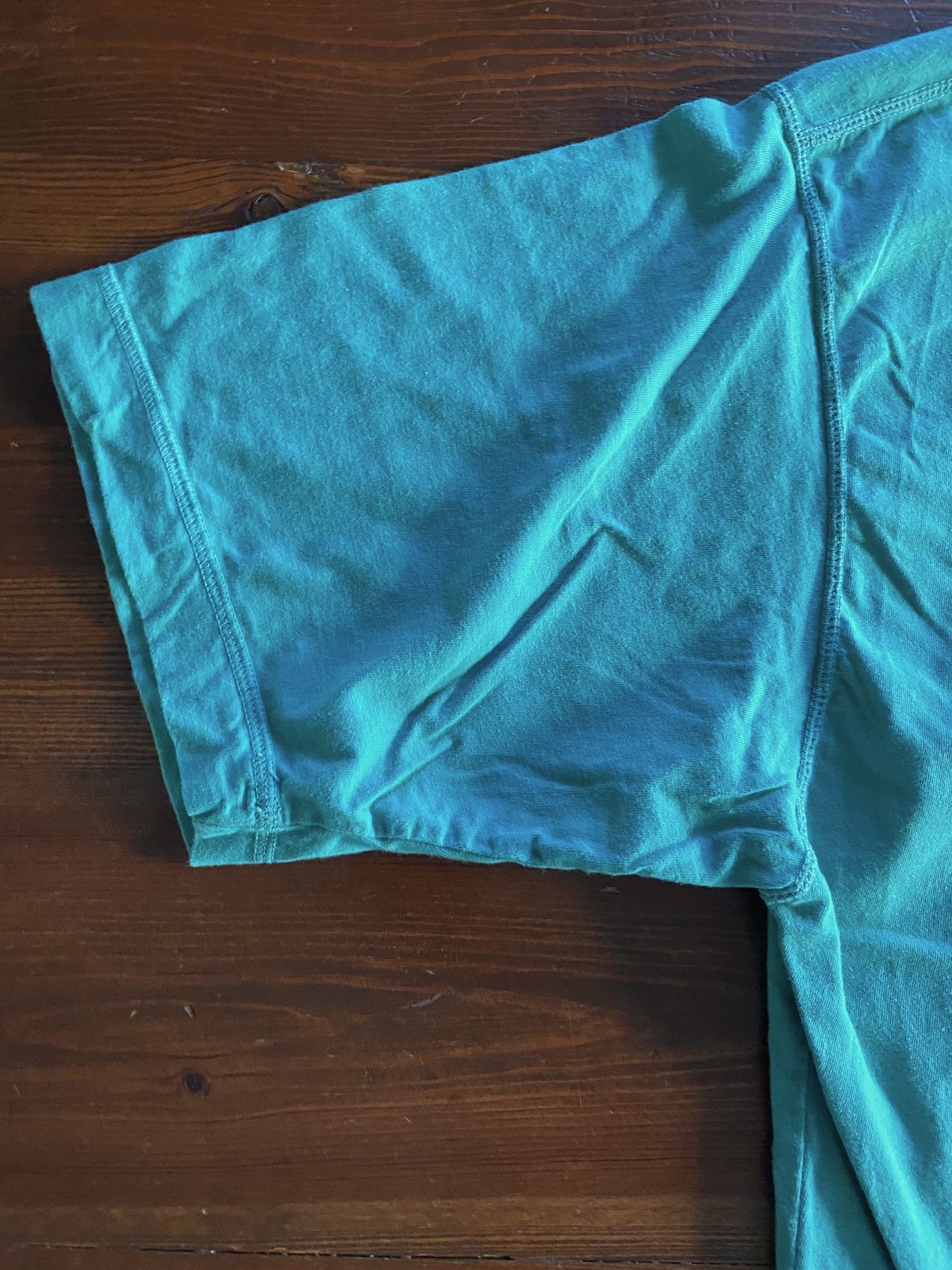 Levi's Vintage 90’s Levi’s Turquoise Henley Style Tee Size US L / EU 52-54 / 3 - 10 Thumbnail