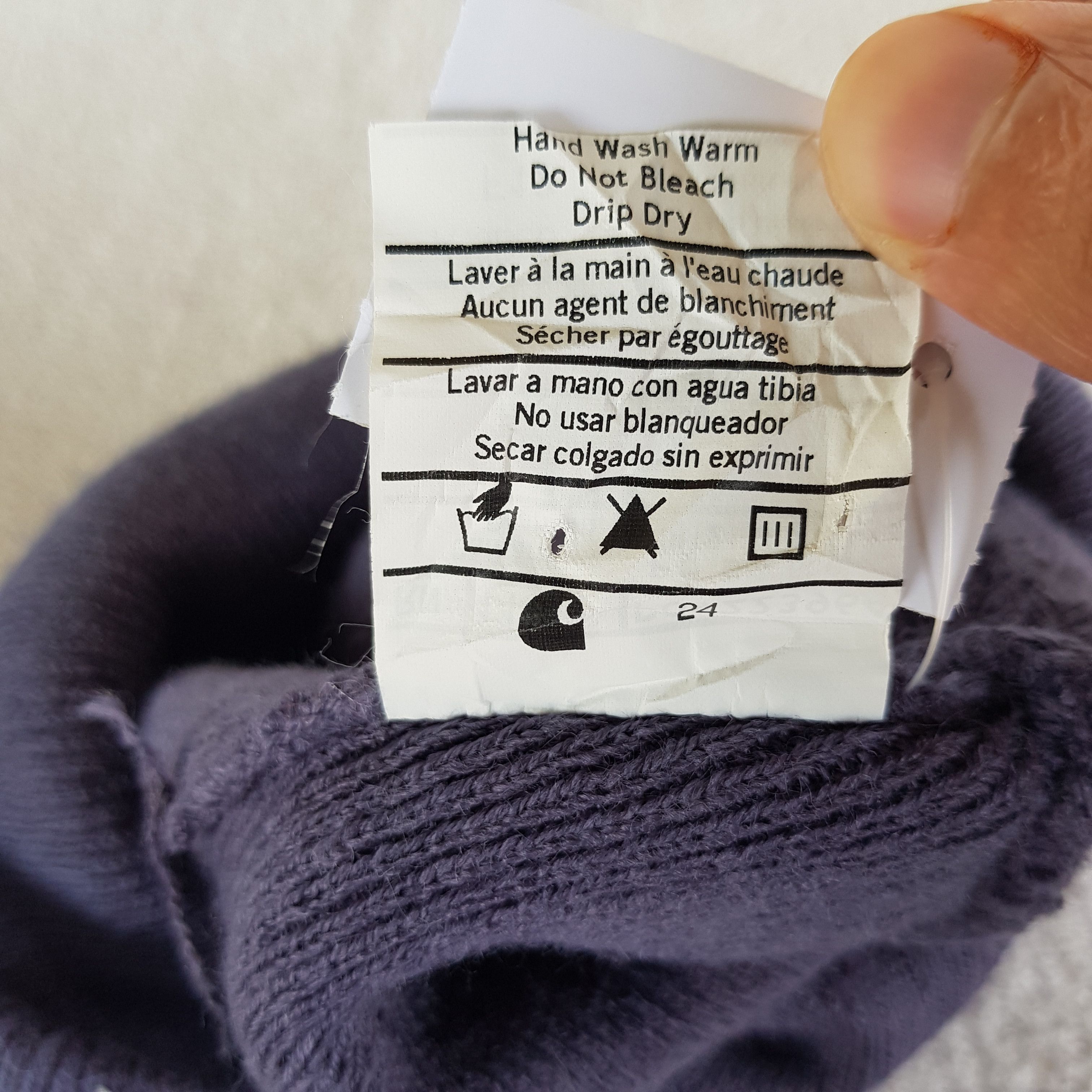 Carhartt × Carhartt Wip × Vintage Vintage Carhartt Beanie Snow Caps Carhartt Hats - AC11404. Size ONE SIZE - 7 Thumbnail
