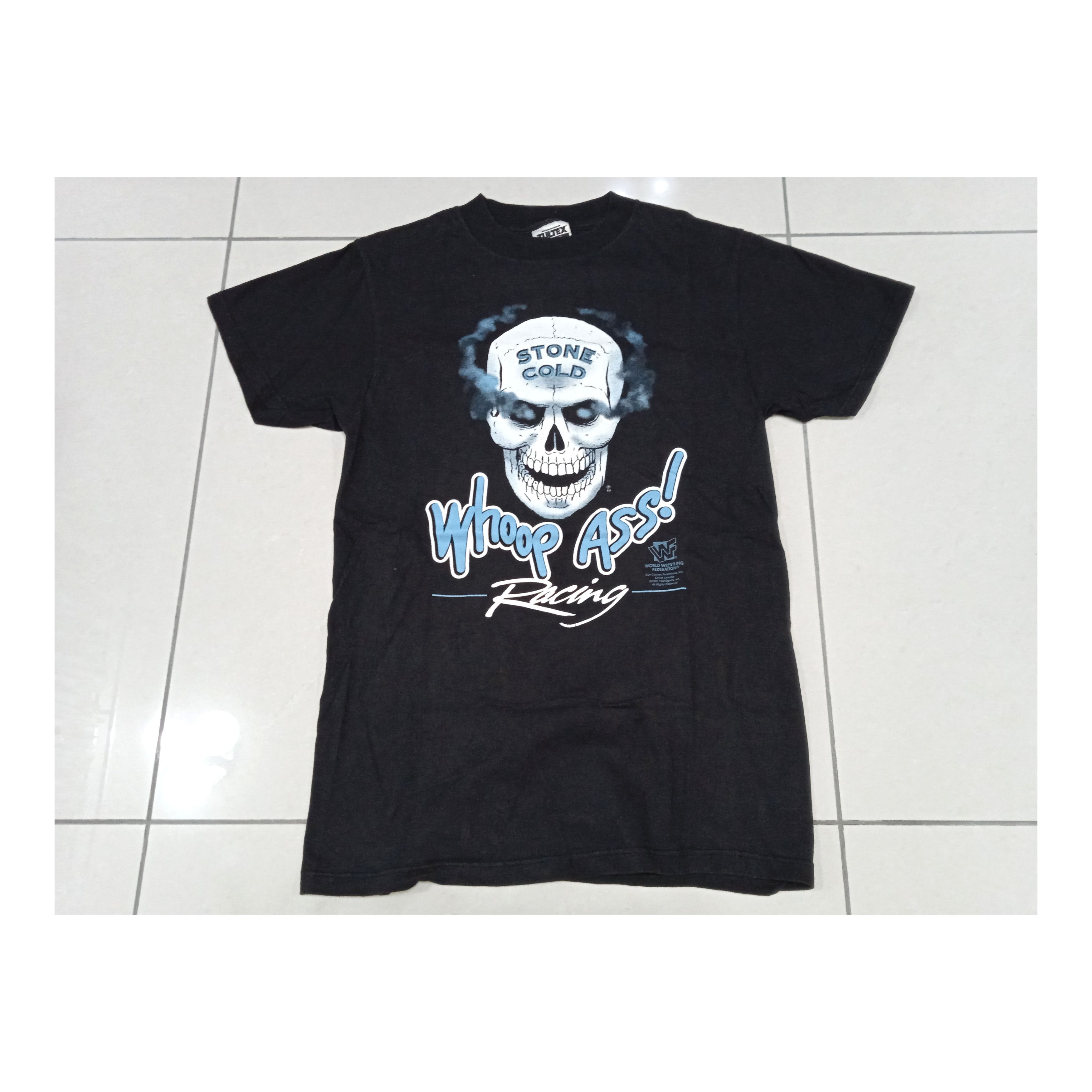 WWE Vintage 90s WWF Stone Cold Racing T Shirt Size US S / EU 44-46 / 1 - 1 Thumbnail