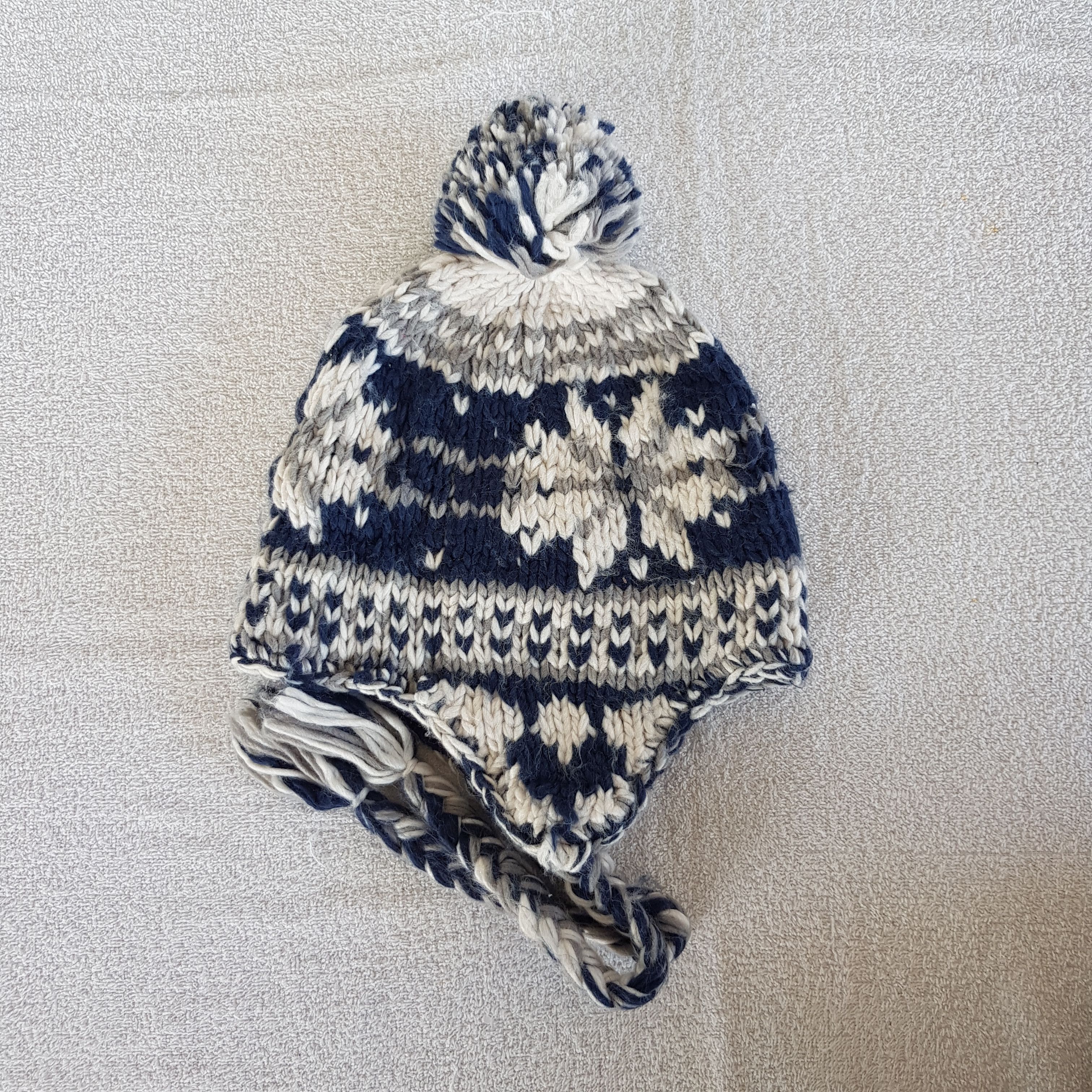 Japanese Brand Unknown Japanese Beanie Snow Cap Knitted Crochet Hats Size ONE SIZE - 5 Thumbnail