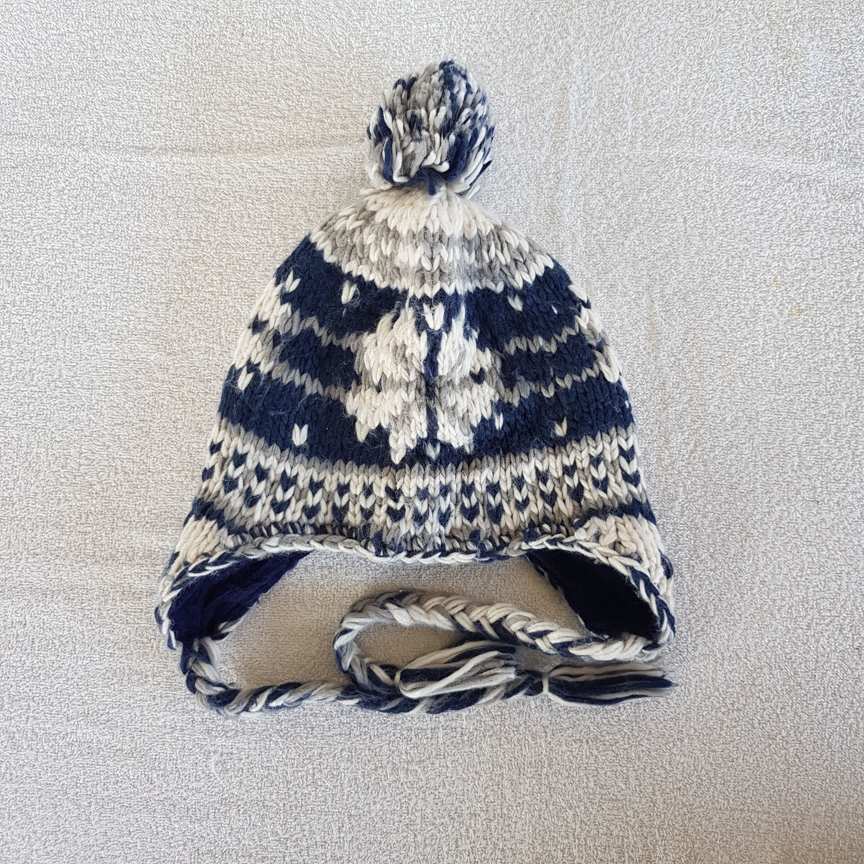 Japanese Brand Unknown Japanese Beanie Snow Cap Knitted Crochet Hats Size ONE SIZE - 6 Thumbnail