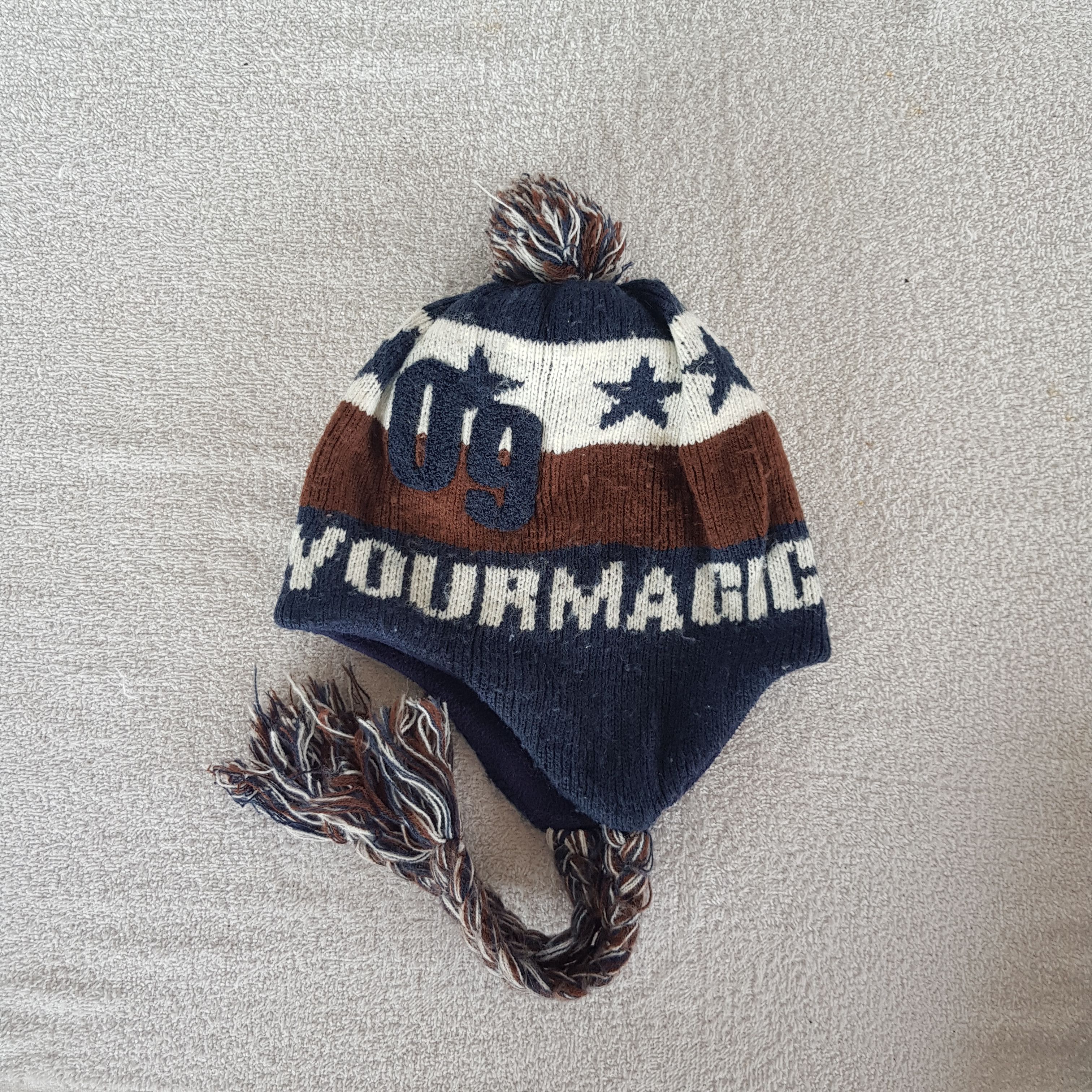 Vintage Make Magic Beanie Japanese Snow Cap Earflap Hats Size ONE SIZE - 8 Thumbnail