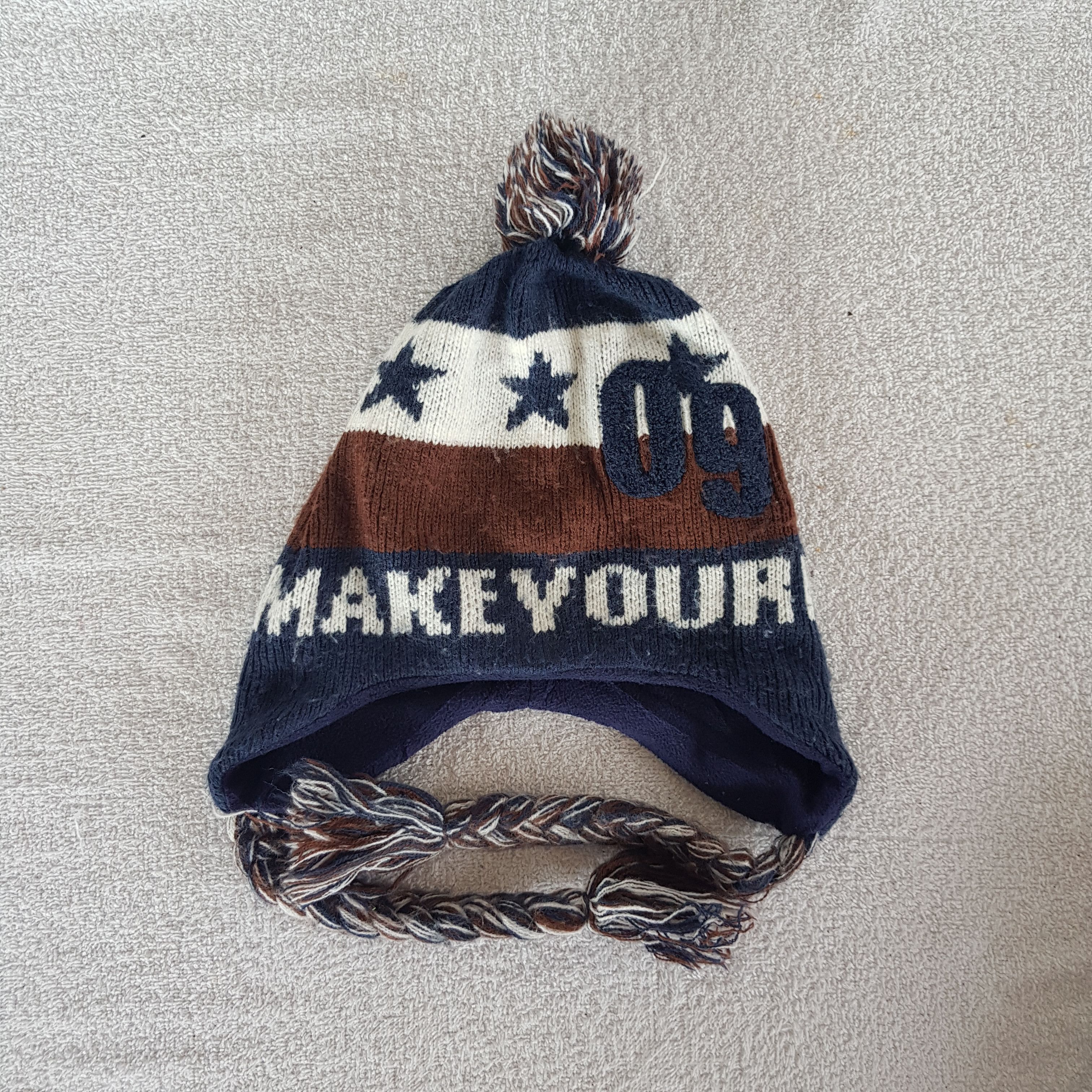 Vintage Make Magic Beanie Japanese Snow Cap Earflap Hats Size ONE SIZE - 9 Thumbnail