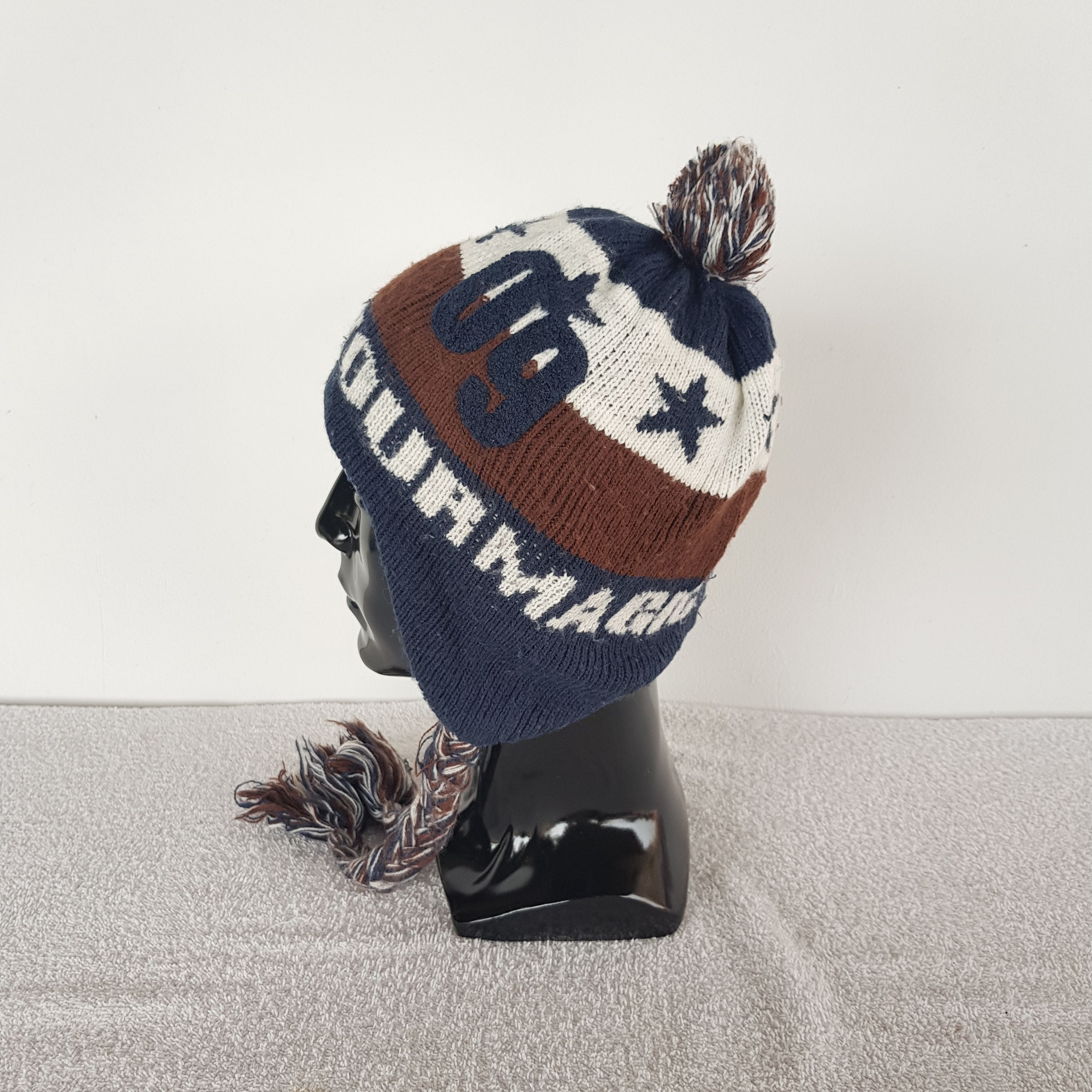 Vintage Make Magic Beanie Japanese Snow Cap Earflap Hats Size ONE SIZE - 5 Thumbnail