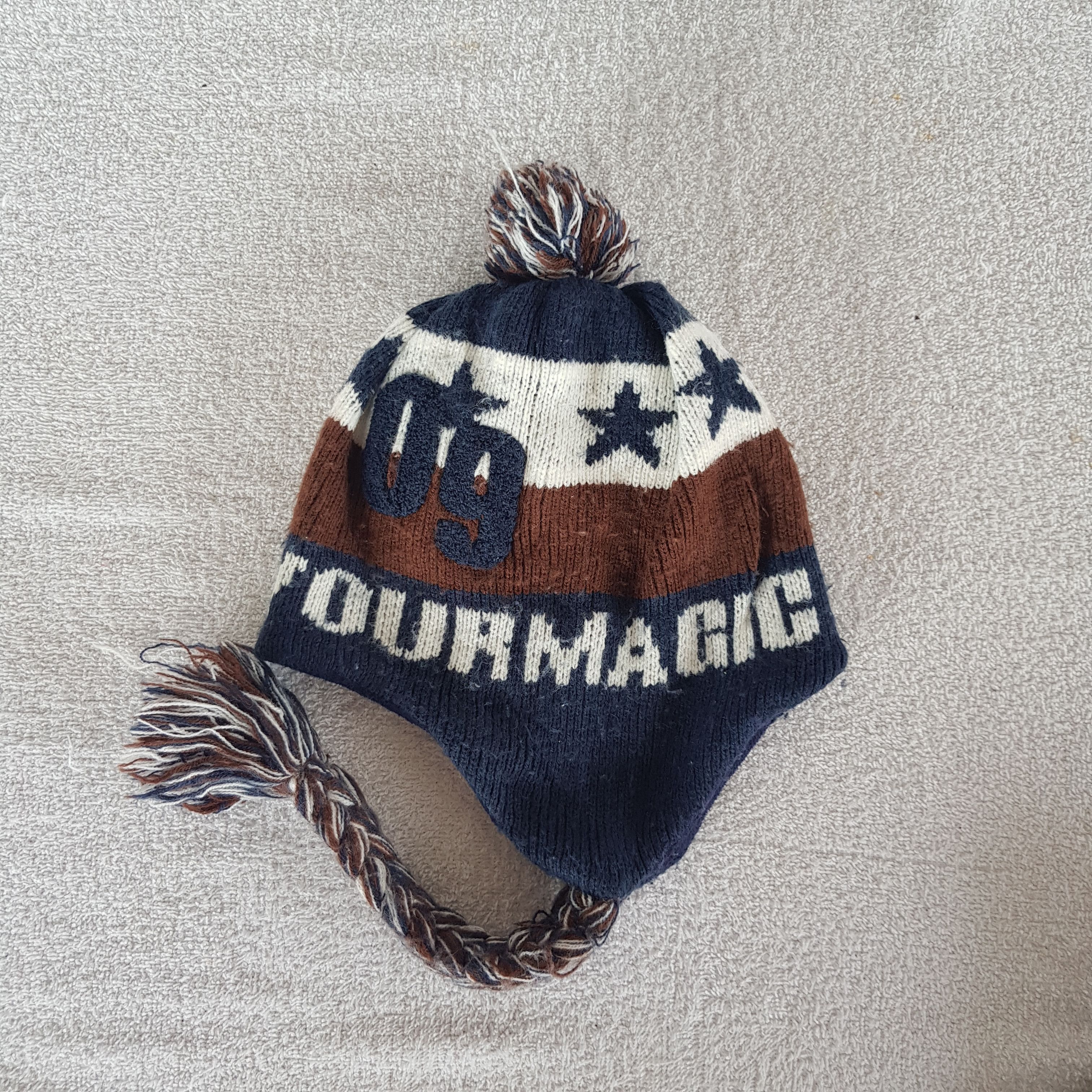 Vintage Make Magic Beanie Japanese Snow Cap Earflap Hats Size ONE SIZE - 6 Thumbnail