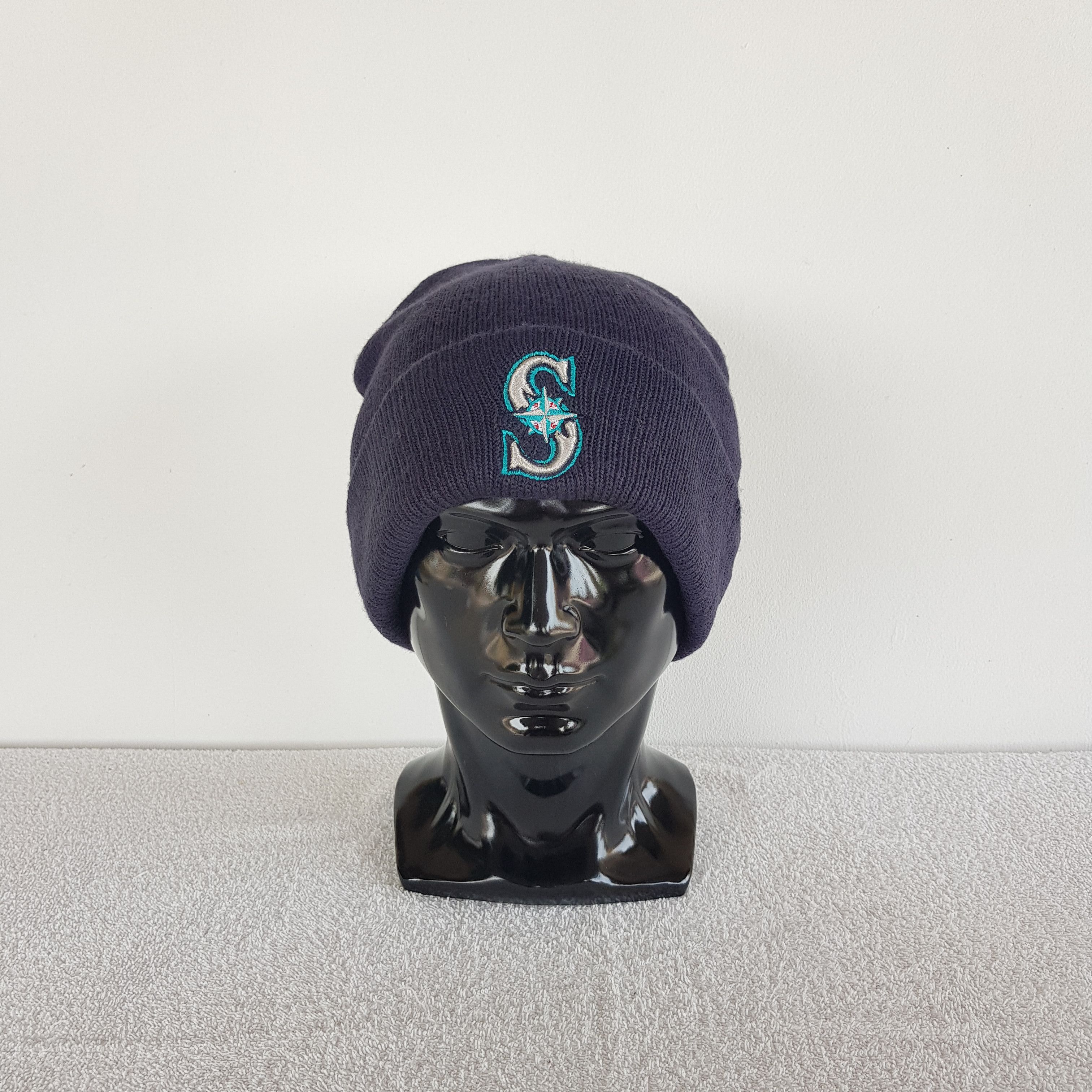 Vintage Seattle Mariners Beanie Snow Cap MLBP Hats