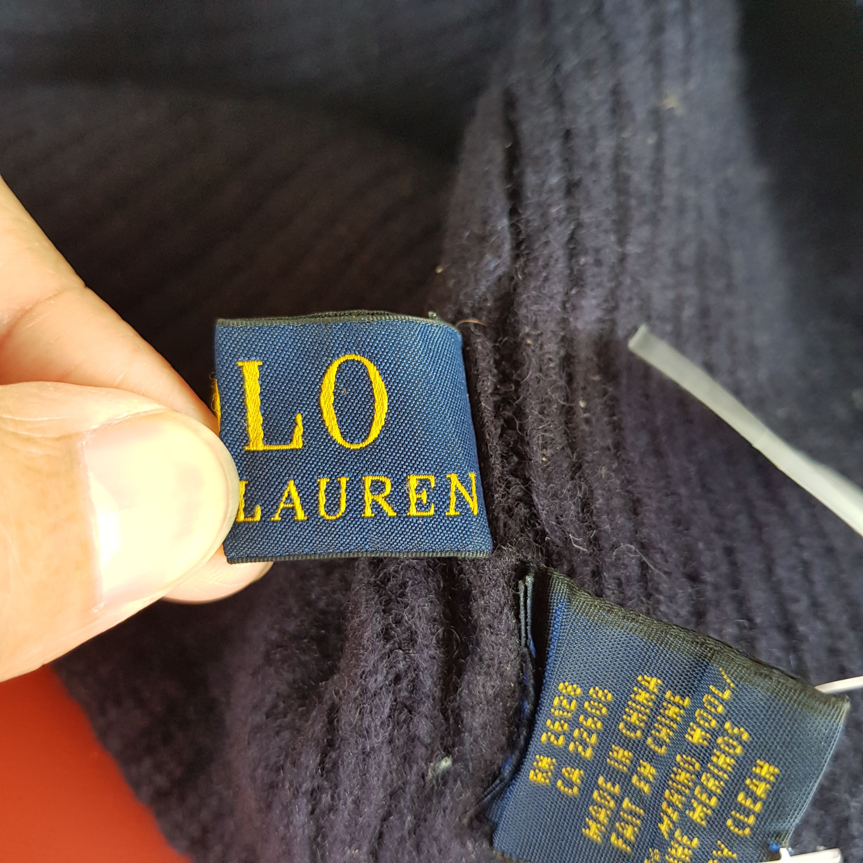 Japanese Brand × Vintage Polo Ralph Lauren Beanie Snow Cap Knitted Hats - AC10431. Size ONE SIZE - 7 Thumbnail
