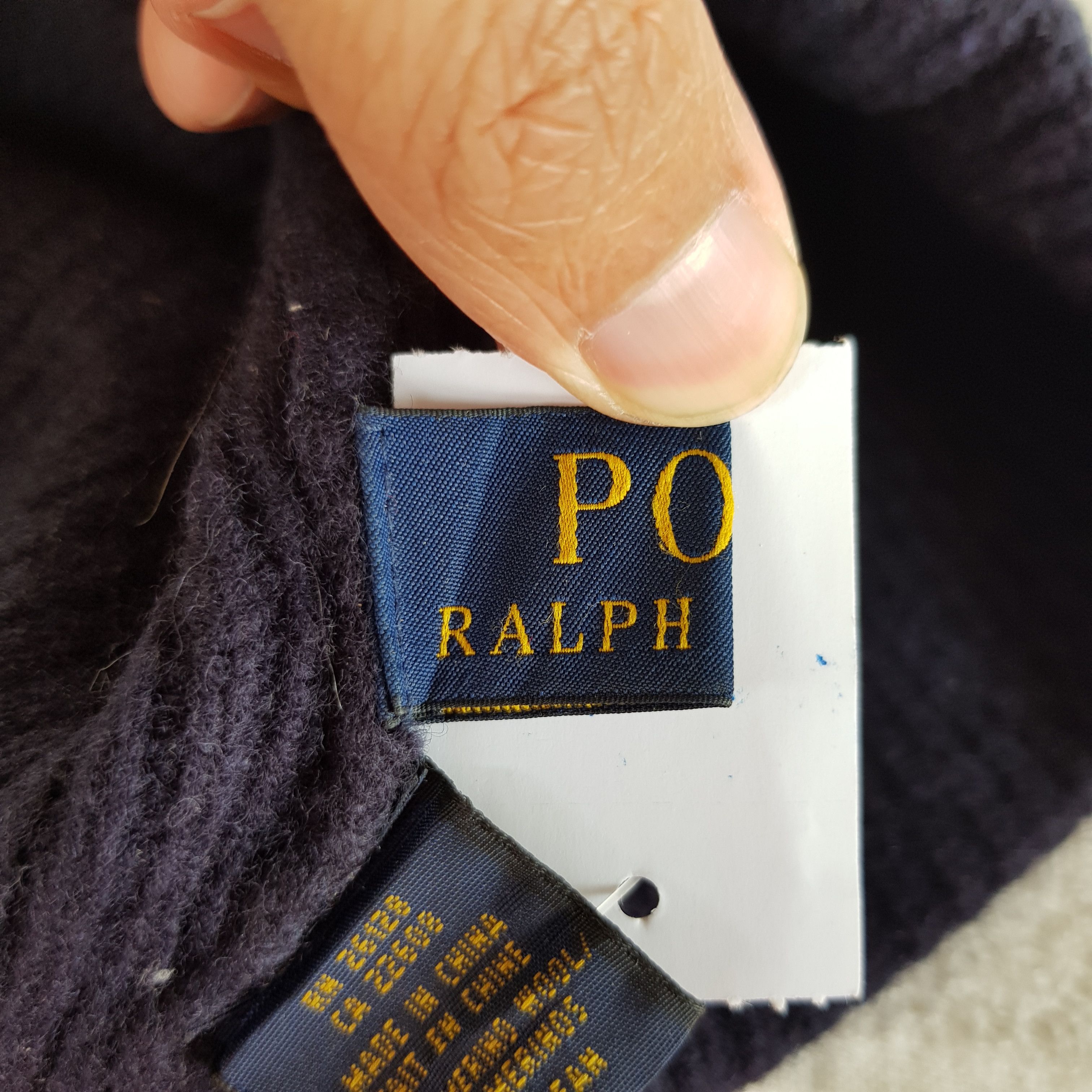 Japanese Brand × Vintage Polo Ralph Lauren Beanie Snow Cap Knitted Hats - AC10431. Size ONE SIZE - 6 Thumbnail