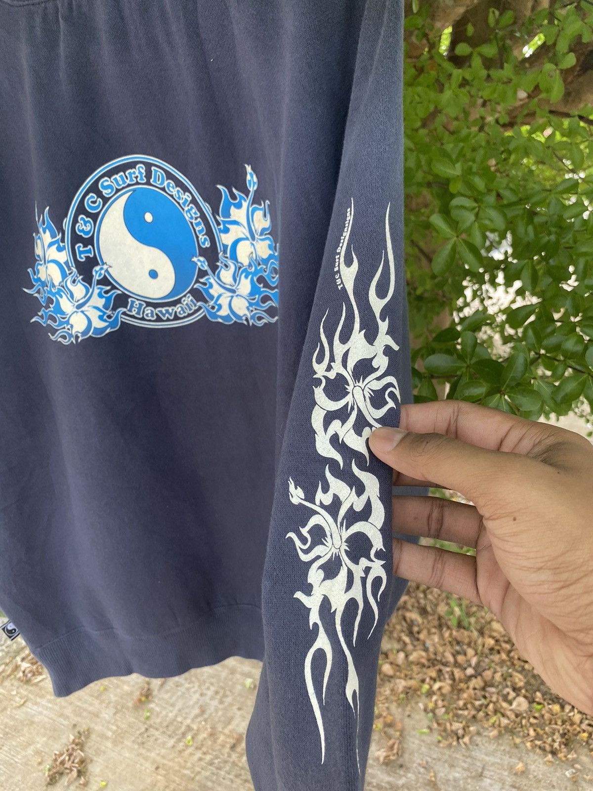Vintage 🔥 STEALS 🔥 T&C Surf Design Hawaii Spellout Sun Faded Size US M / EU 48-50 / 2 - 1 Thumbnail