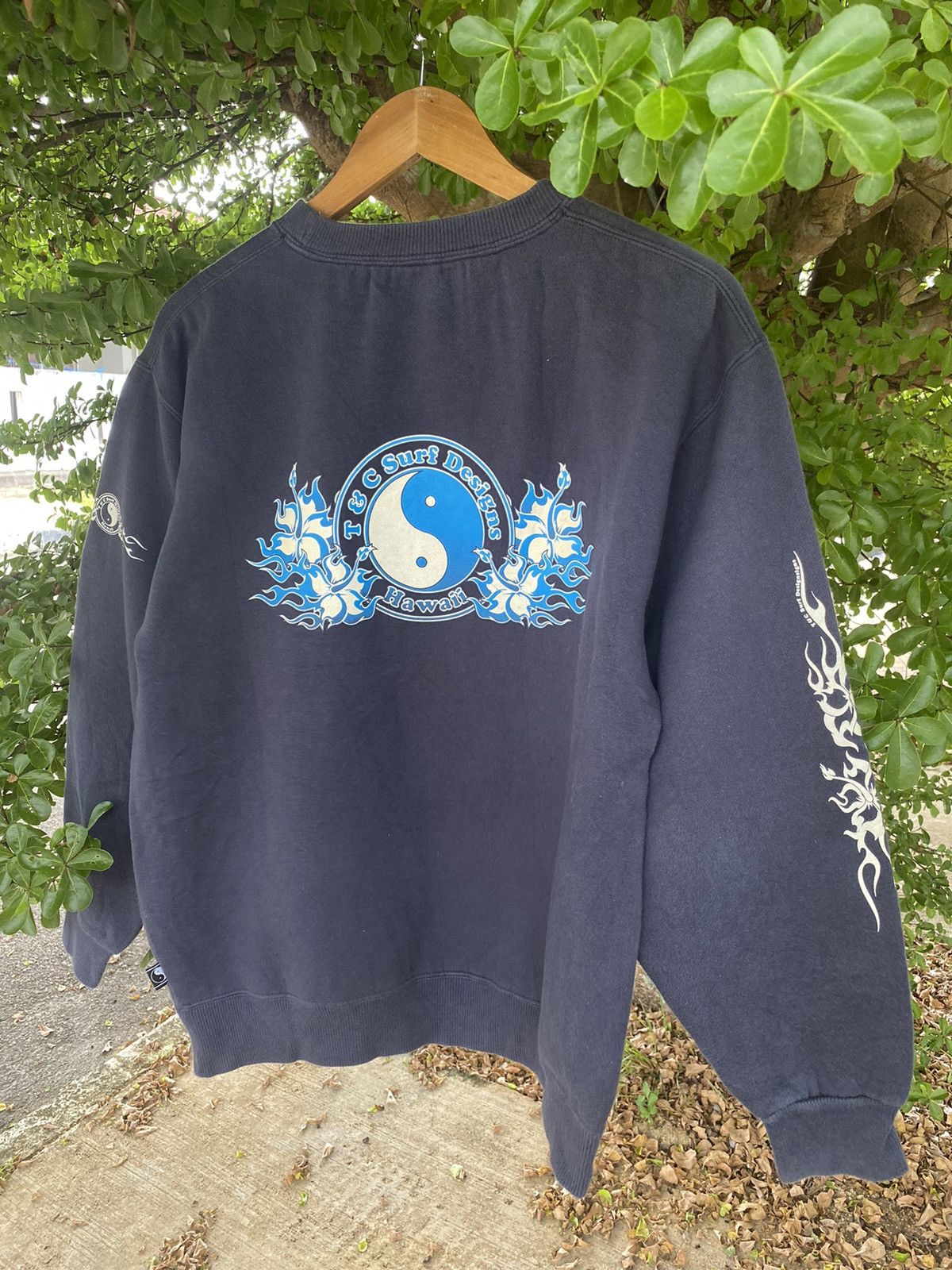 Vintage 🔥 STEALS 🔥 T&C Surf Design Hawaii Spellout Sun Faded Size US M / EU 48-50 / 2 - 2 Thumbnail