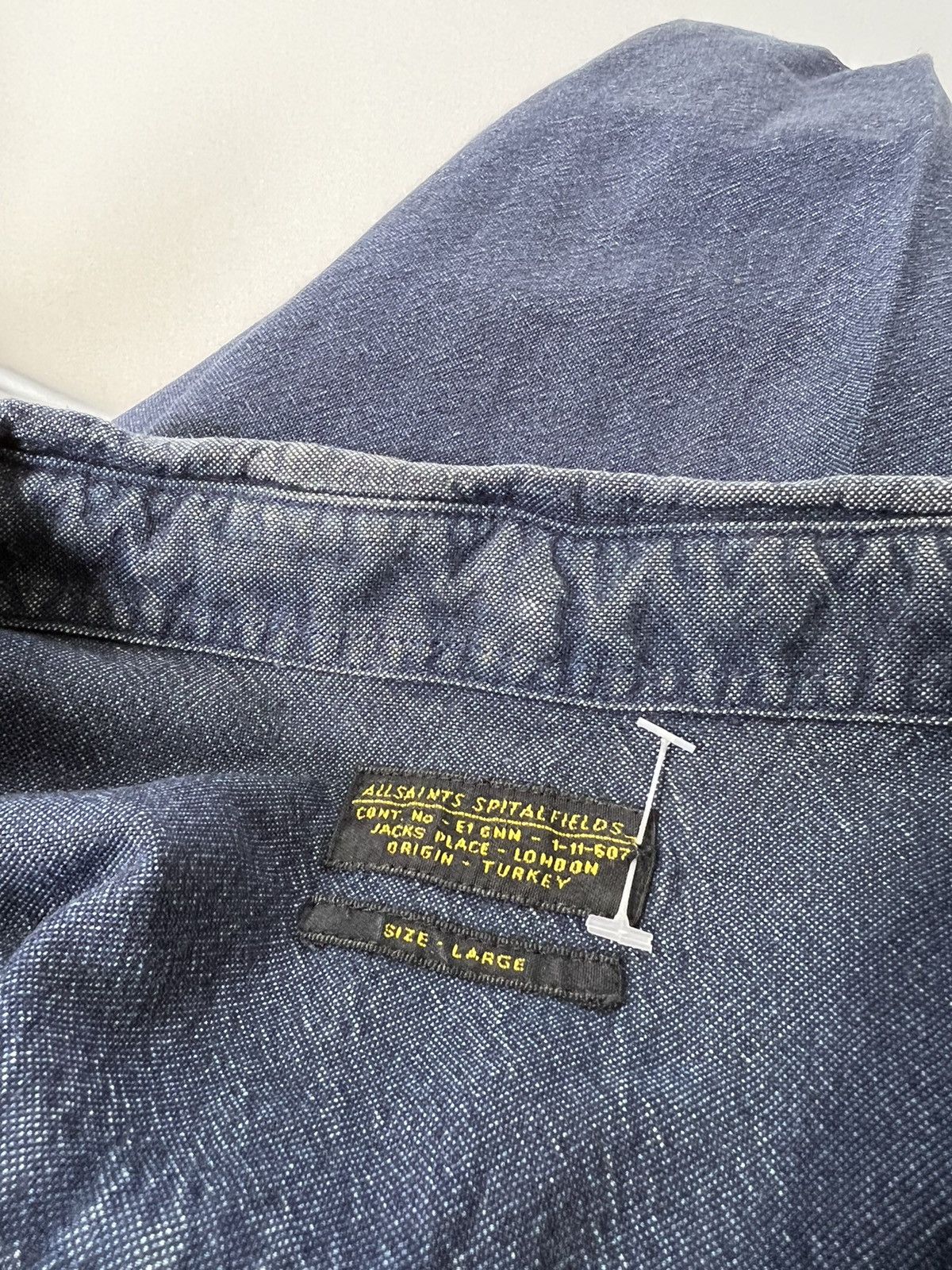 Allsaints × Japanese Brand All saints Rutgers LS shirt Size US L / EU 52-54 / 3 - 3 Thumbnail