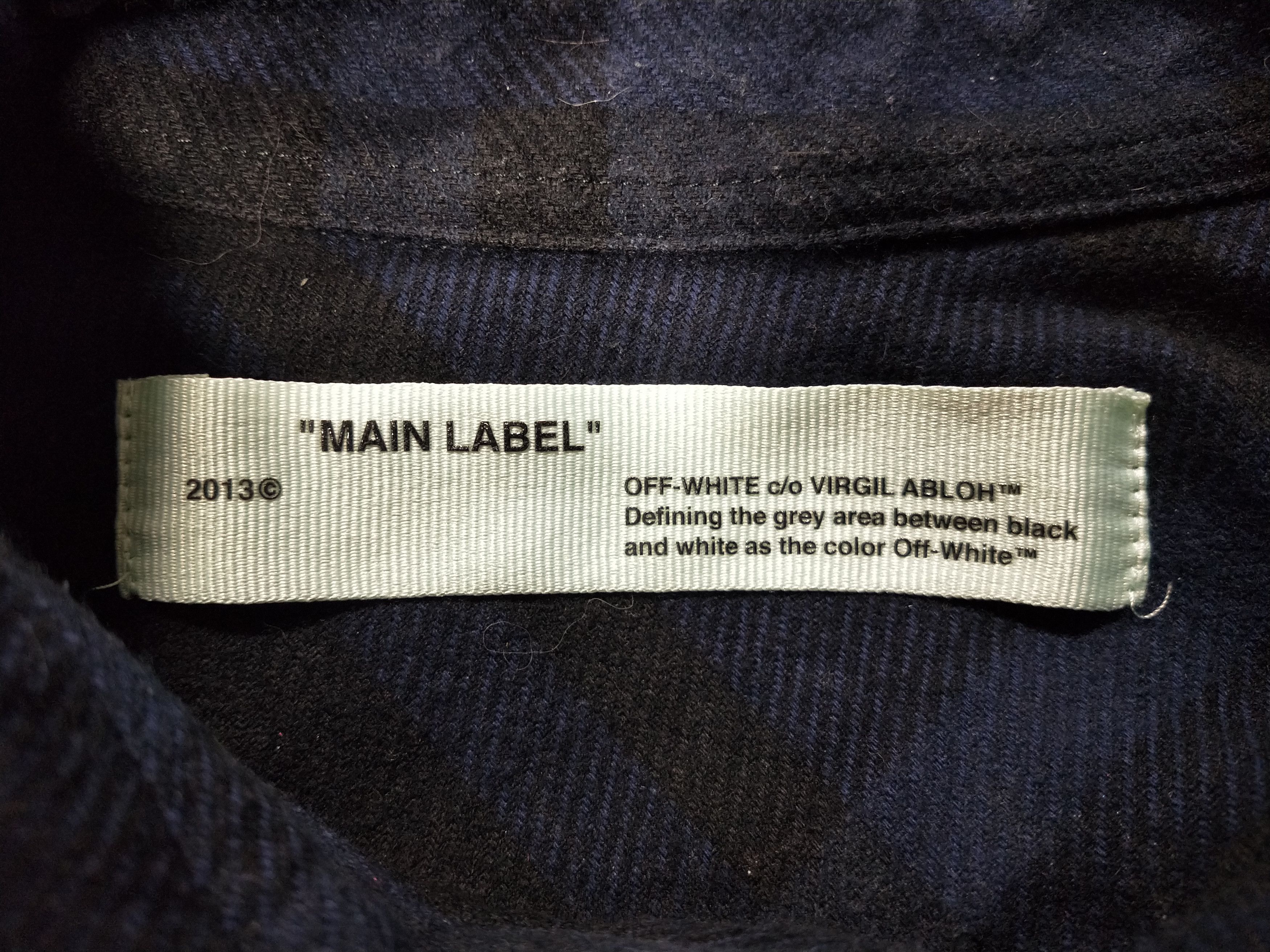 Off-White Stencil Check Shirt Size US S / EU 44-46 / 1 - 4 Thumbnail