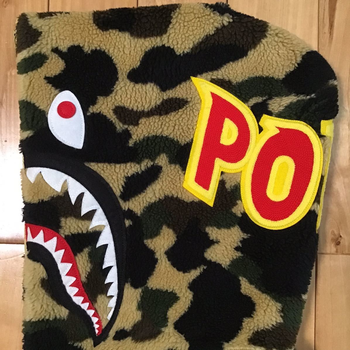 Bape BAPE Boar Shark full zip hoodie 1st camo yellow Size US L / EU 52-54 / 3 - 5 Thumbnail