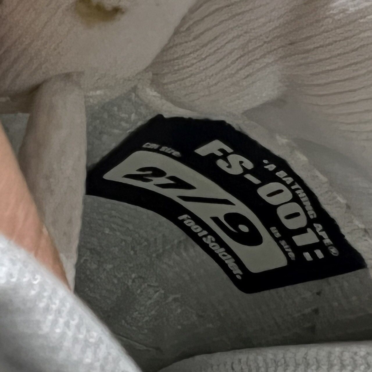 Bape 2003 BAPE sta 10 anniversary silver/gold leather Size US 9 / EU 42 - 7 Thumbnail