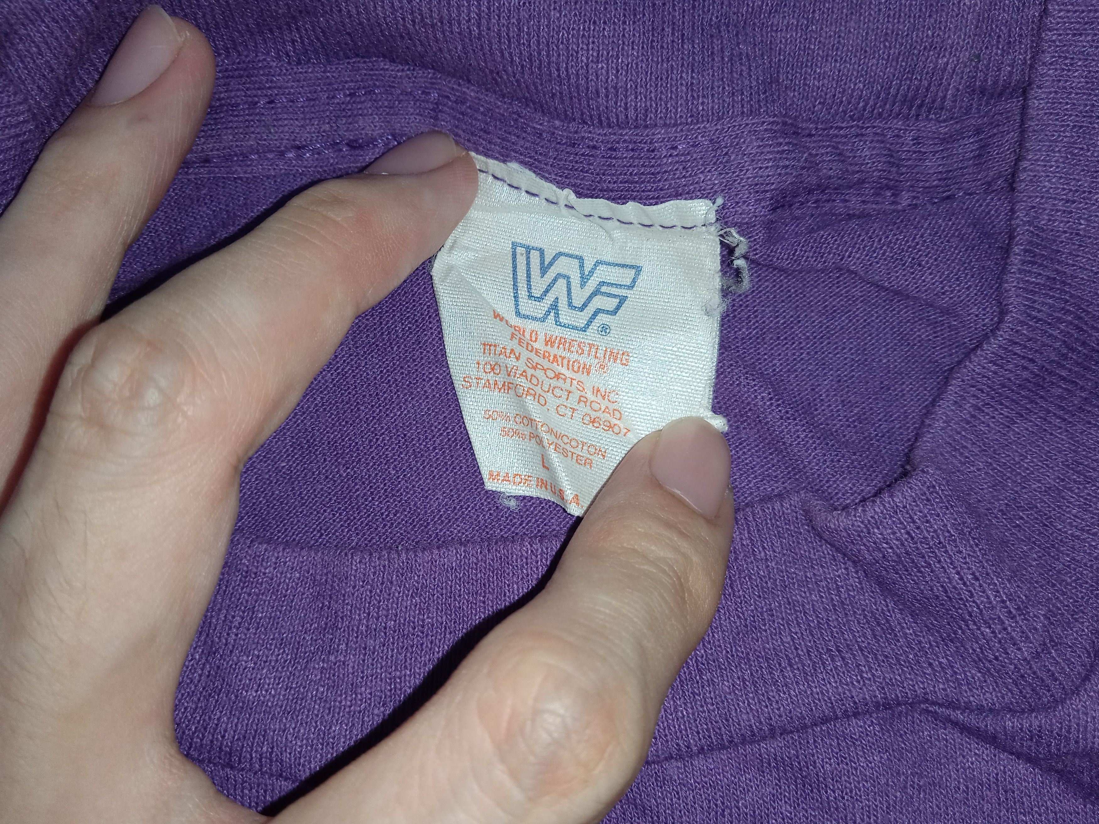 WWF Vintage 90s WWF Wrestlemania VI T Shirt Hulk Hogan Size US L / EU 52-54 / 3 - 3 Thumbnail