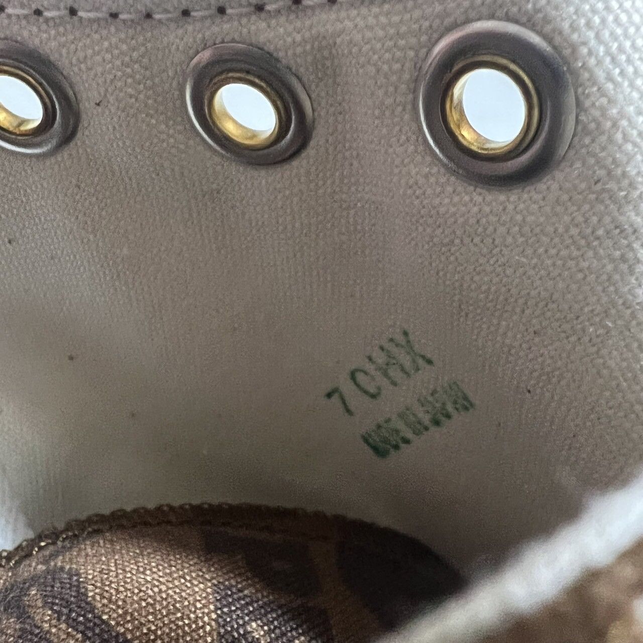 Bape BAPE APEsta Logo's brown canvas Size US 7 / EU 40 - 8 Thumbnail