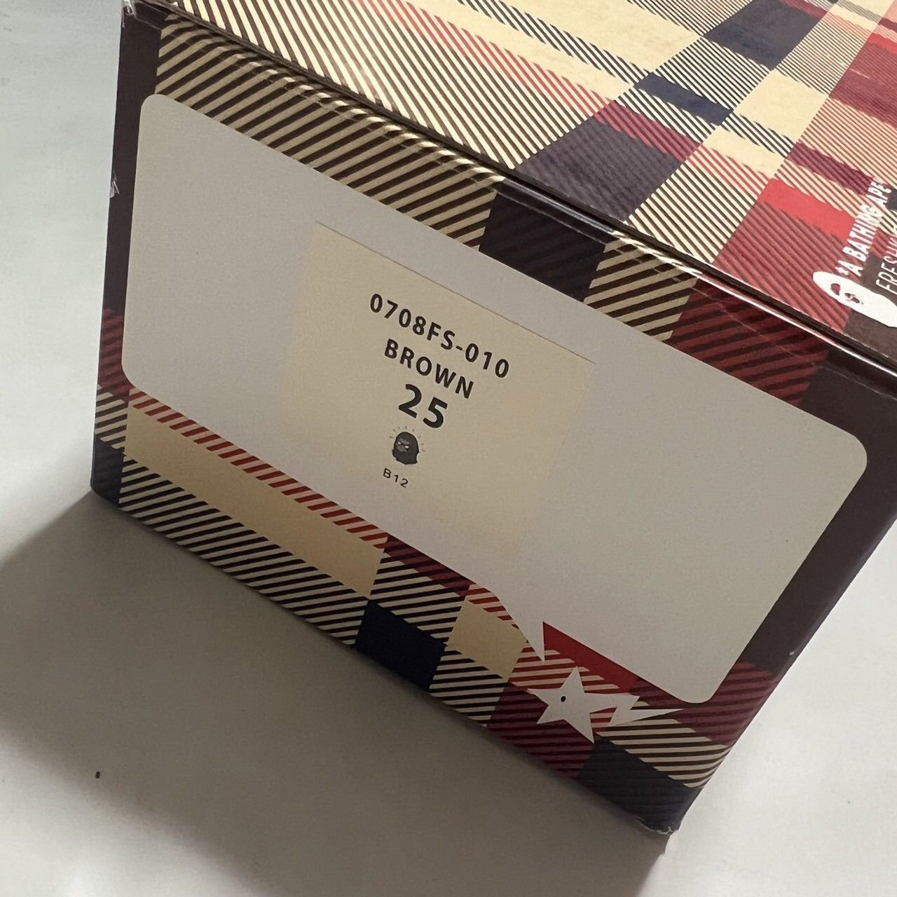 Bape BAPE APEsta Logo's brown canvas Size US 7 / EU 40 - 9 Thumbnail