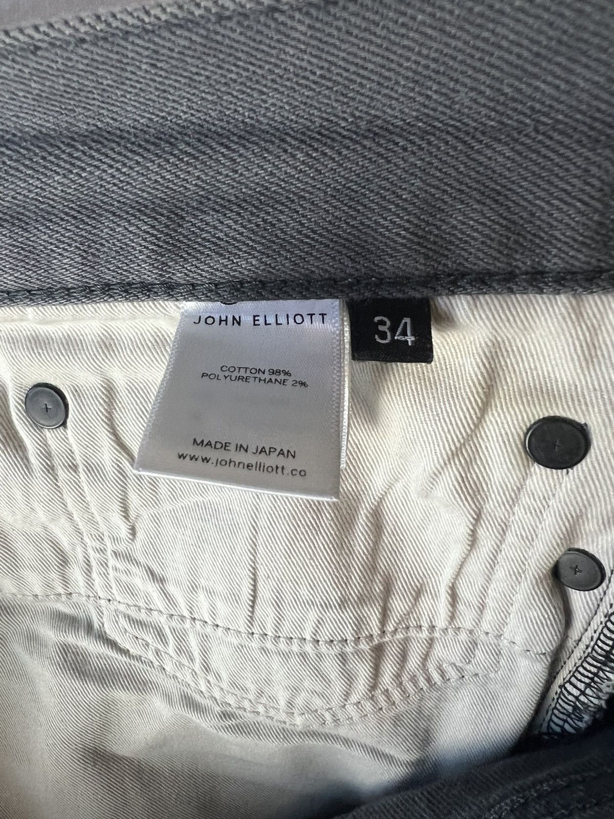 John Elliott John elliott knee blowout season seven denim jeans Size US 34 / EU 50 - 4 Thumbnail