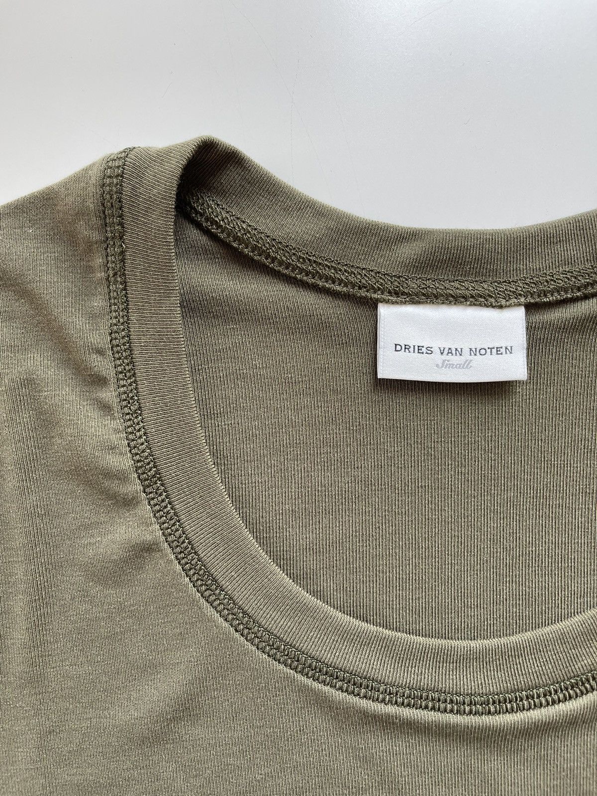 Dries Van Noten Hemels Fitted Long Sleeve T-Shirt Size US S / EU 44-46 / 1 - 3 Thumbnail