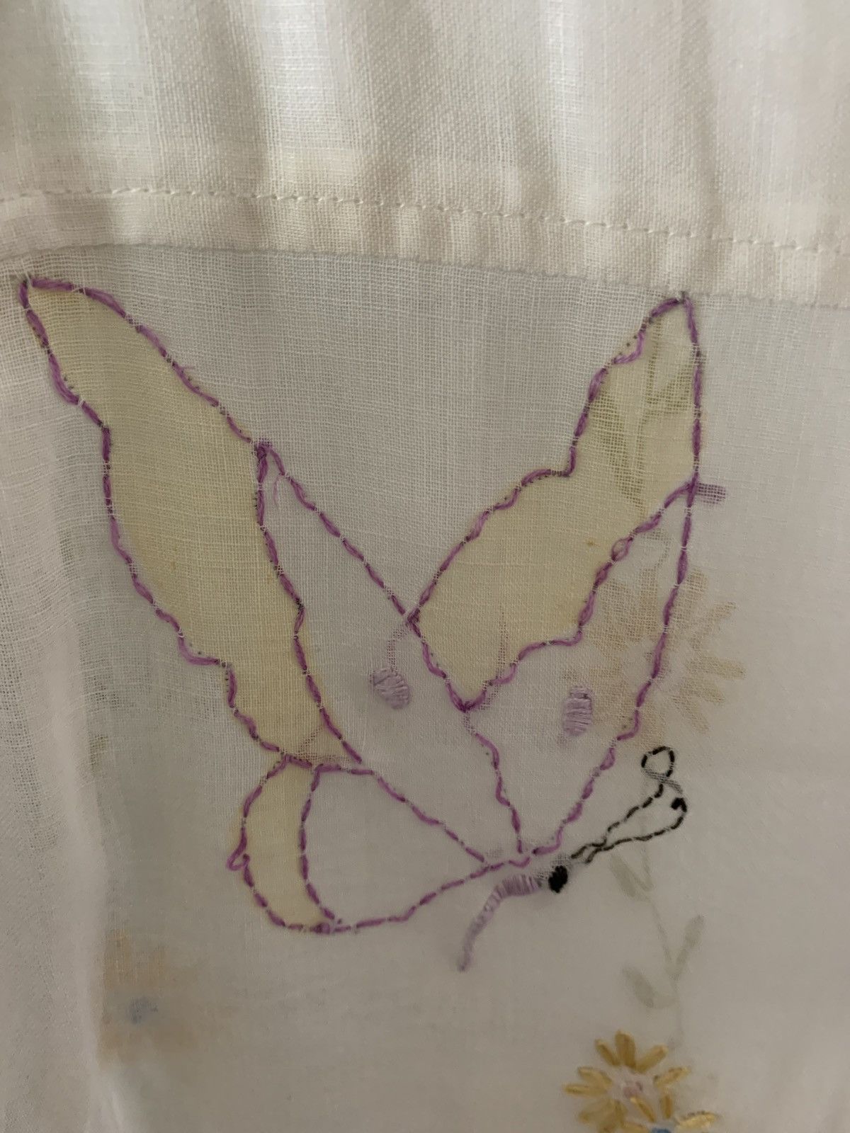 Bode BODE 1of1 Butterfly Handkerchief Shirt (sz M/L) Size US M / EU 48-50 / 2 - 4 Thumbnail