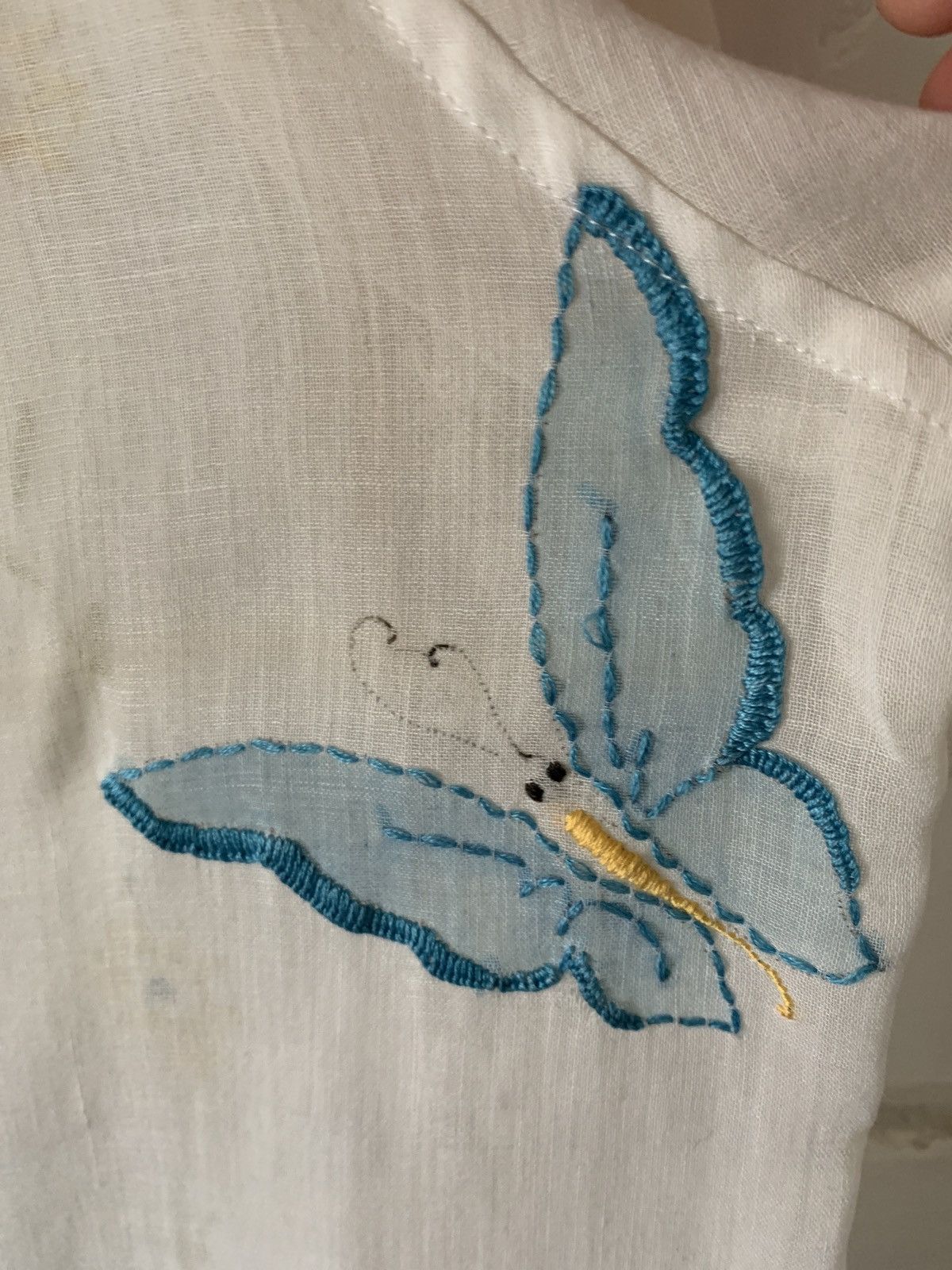 Bode BODE 1of1 Butterfly Handkerchief Shirt (sz M/L) Size US M / EU 48-50 / 2 - 3 Thumbnail