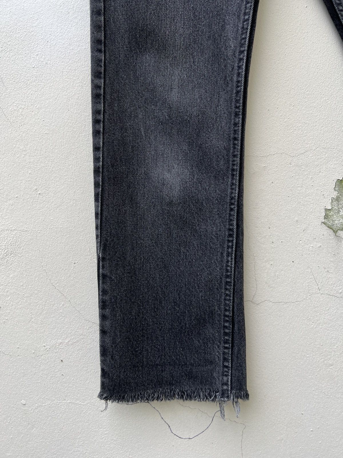 Levi's Vintage 90s Levi’s 505 Orange Tab Faded Black Denim Jeans Size US 30 / EU 46 - 10 Thumbnail